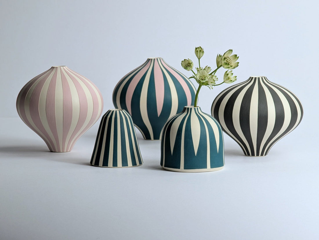 Georgie Gardiner Clay College Pots for Flowers Exhibition