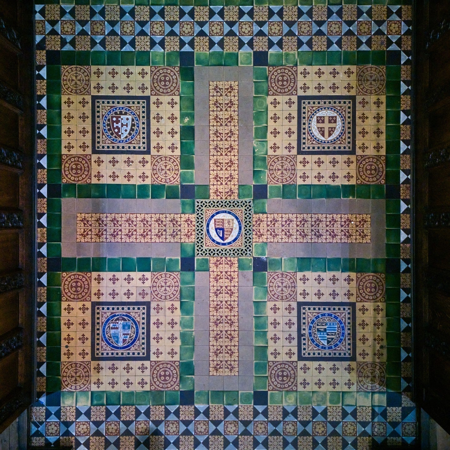 Image: Stoke Minster Tiles by Phil Crow