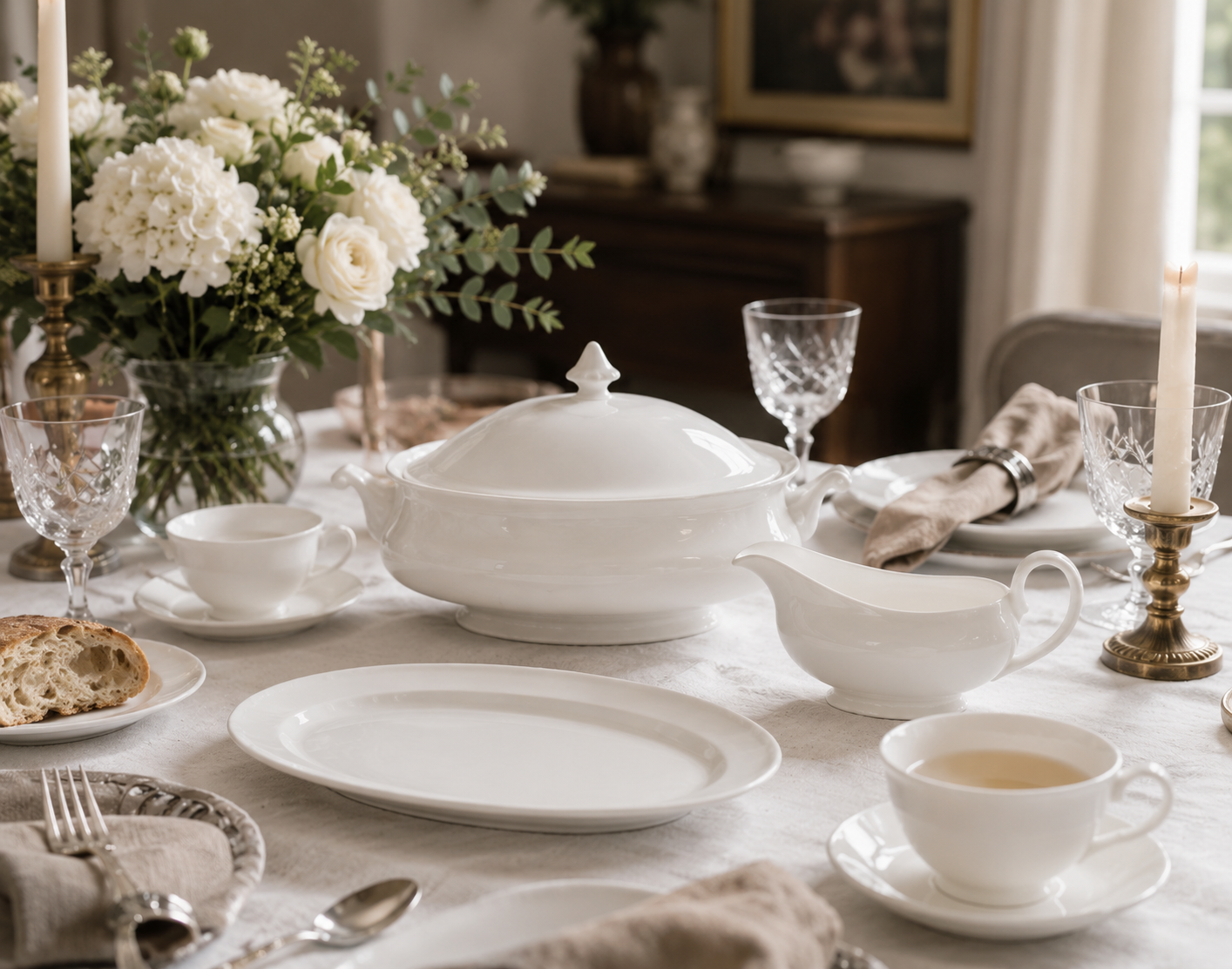 Duchess China 1888 - Sussex White Ware