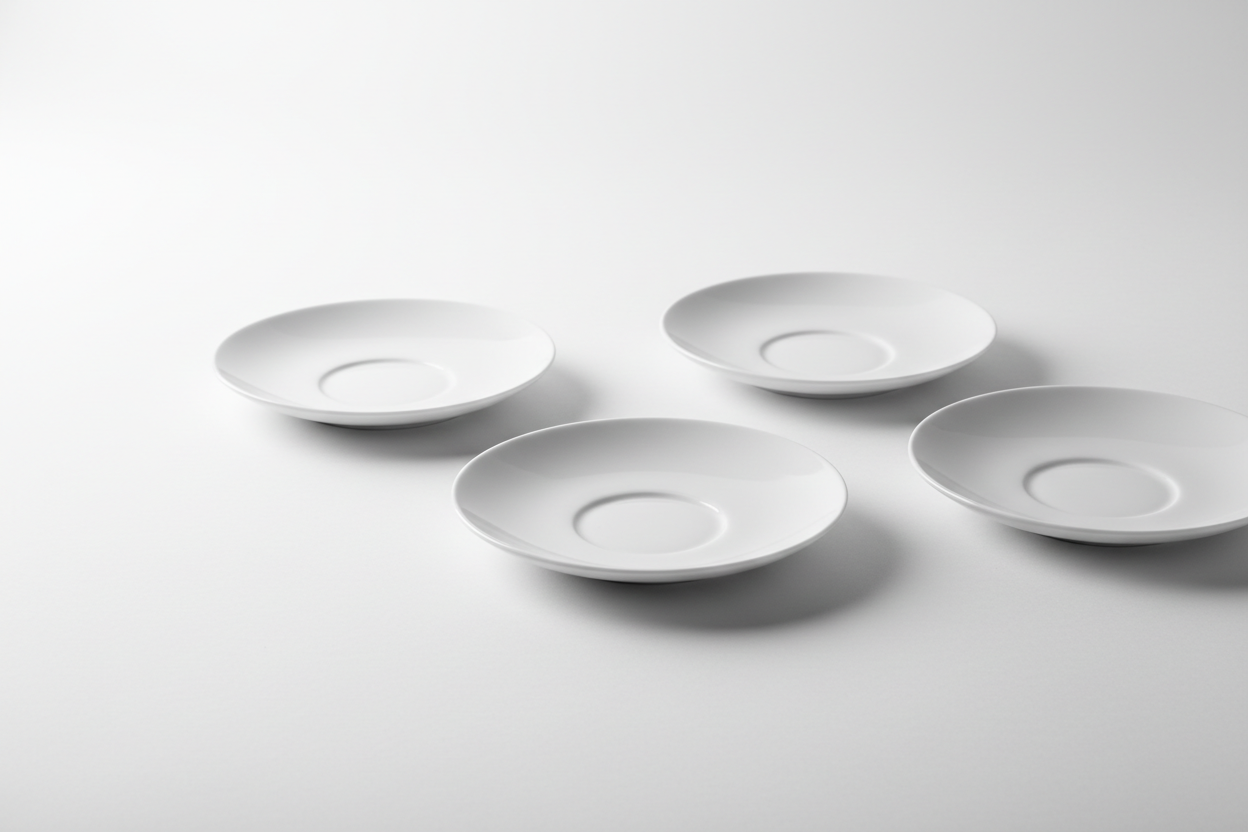 Fine Ceramic Tea Saucers
