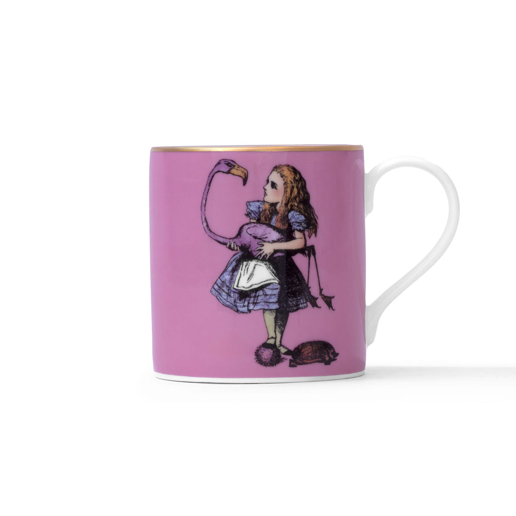 Duchess China 1888 - Wonderland Alice Mug (Pink)