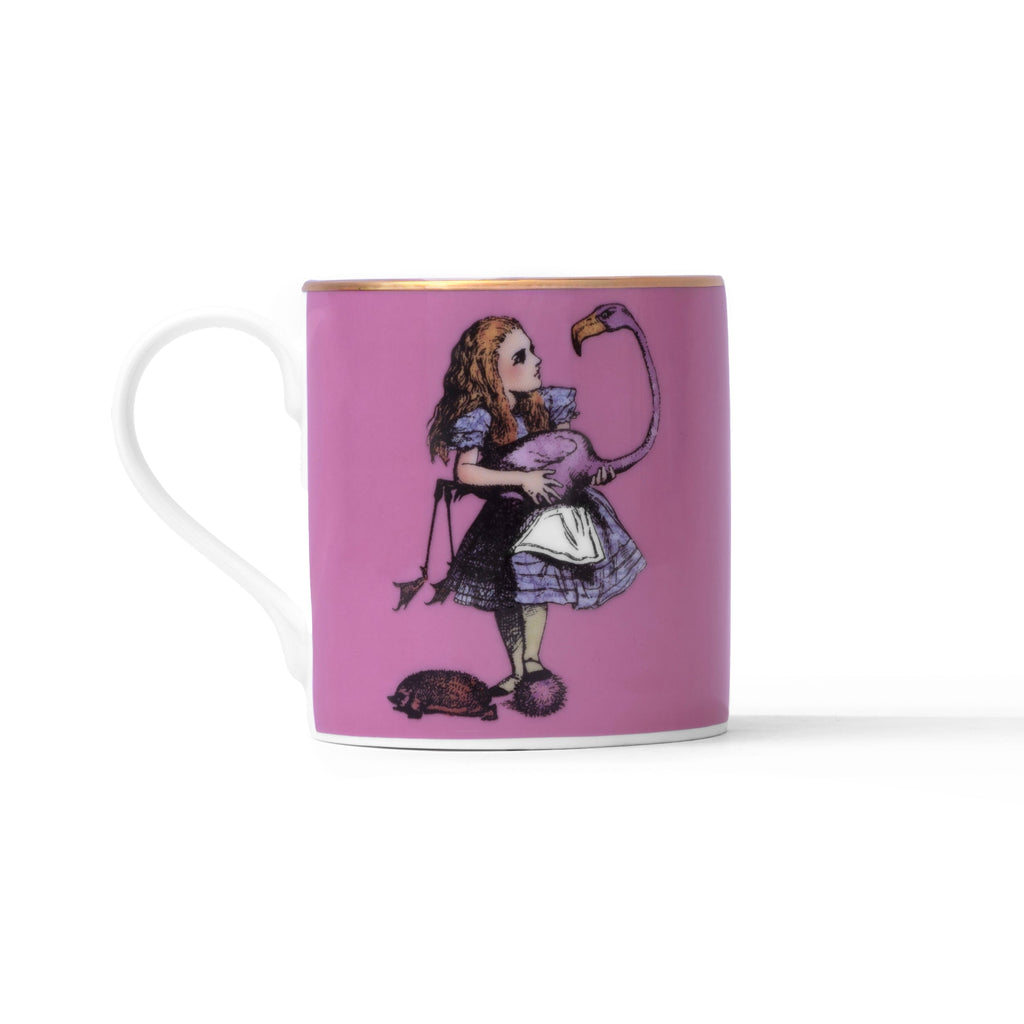 Duchess China 1888 - Wonderland Alice Mug (Pink)