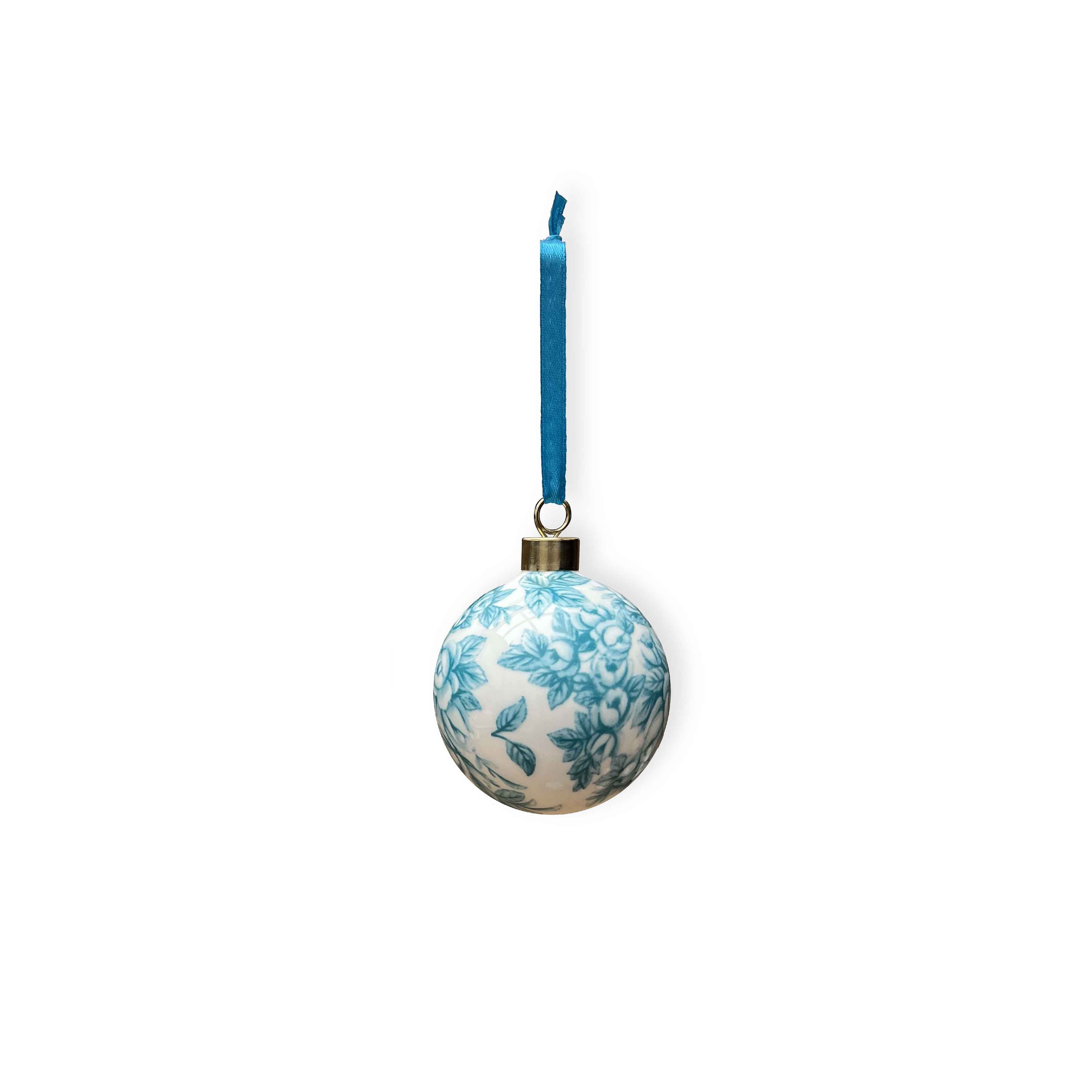 Duchess China 1888 - Gladstone Cockpit Green Fine Bone China Bauble