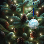 Duchess China 1888 - Gladstone Cockpit Green Fine Bone China Bauble