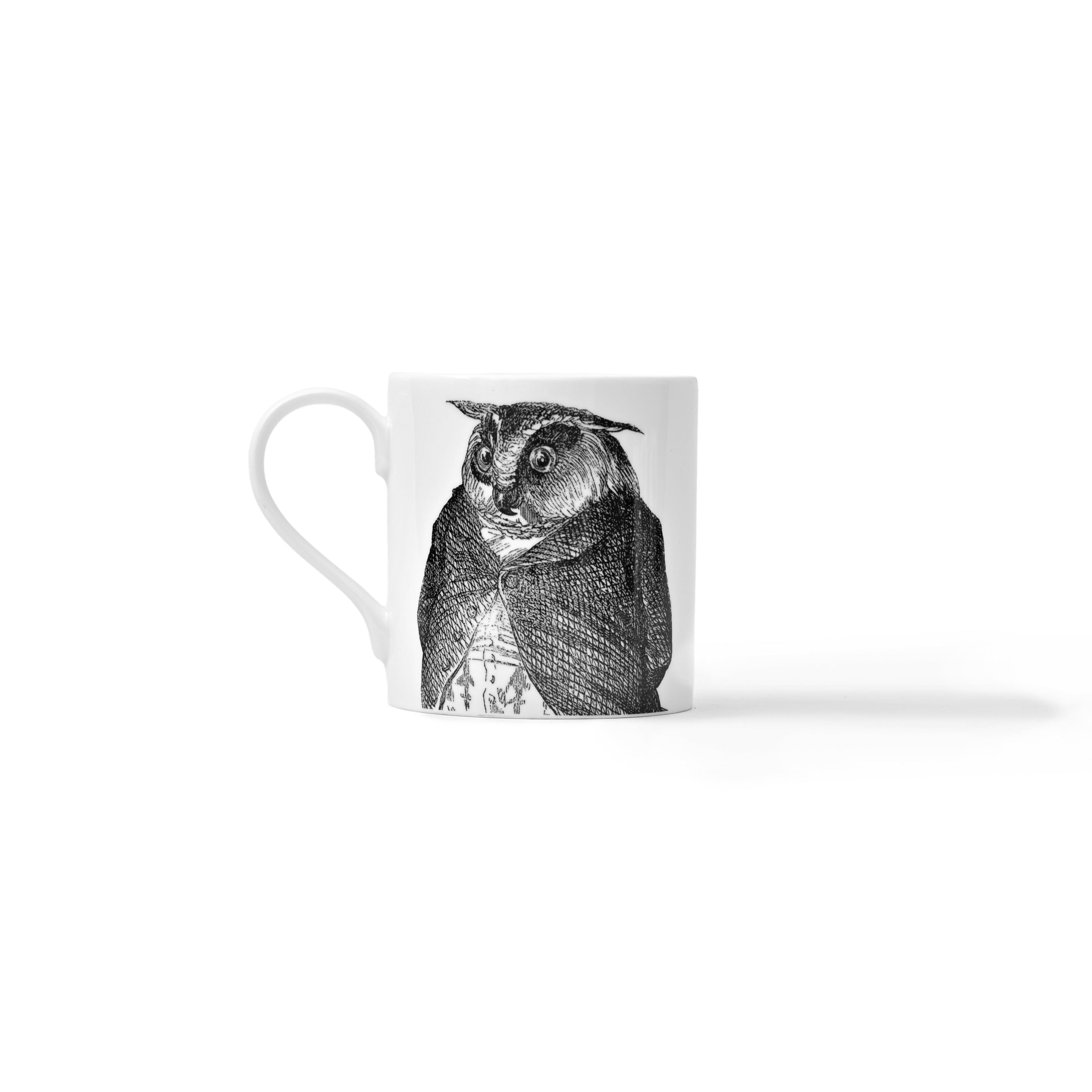 Duchess China 1888 - Metamorphosis Owl Balmoral Mug