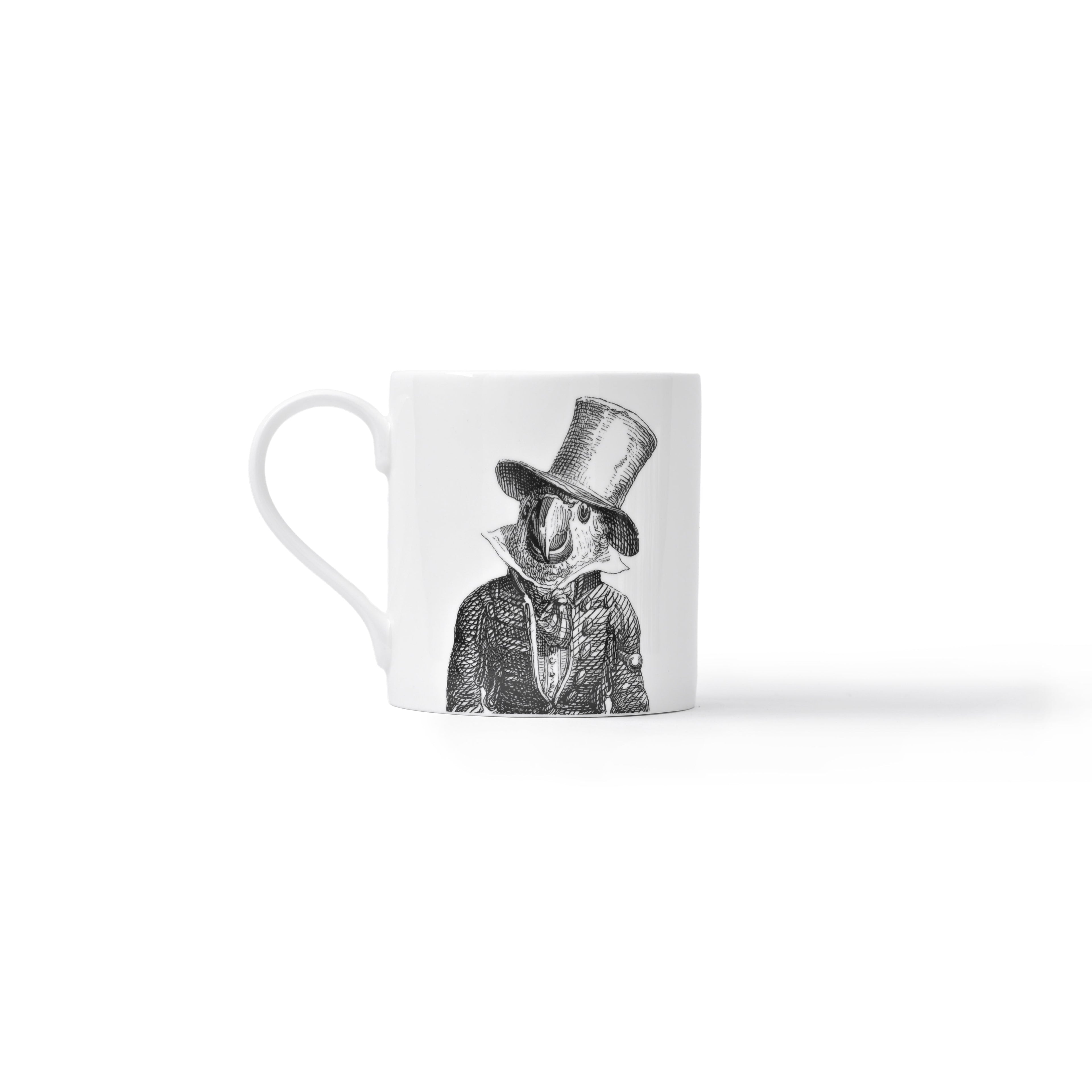 Duchess China 1888 - Metamorphosis Parrot Balmoral Mug
