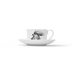 Duchess China 1888 - Metamorphosis Stirling Teacup and Saucer Cockerel