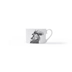 Duchess China 1888 - Metamorphosis Stirling Teacup and Saucer Cockerel