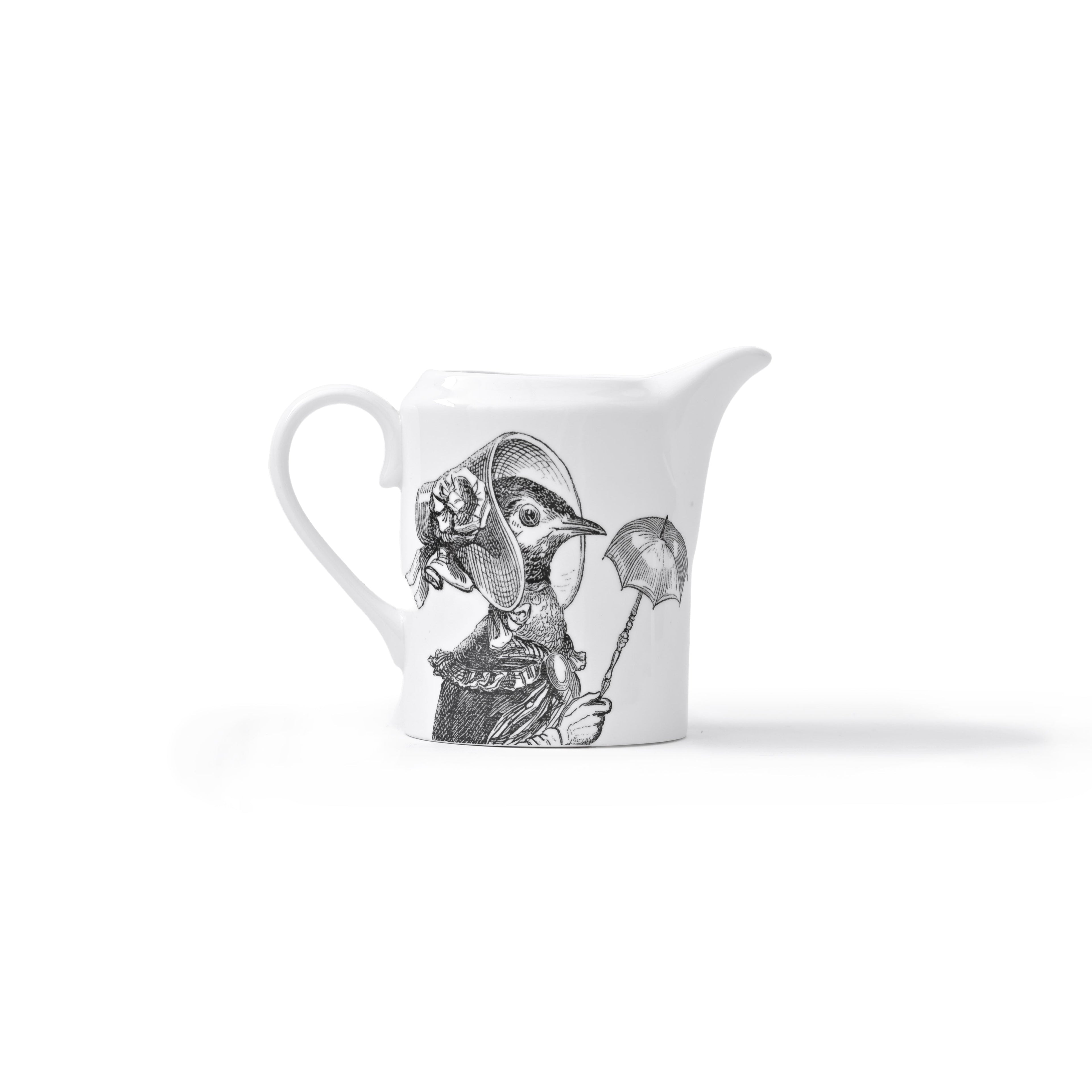 Duchess China 1888 - Metamorphosis Stirling Cream Jug