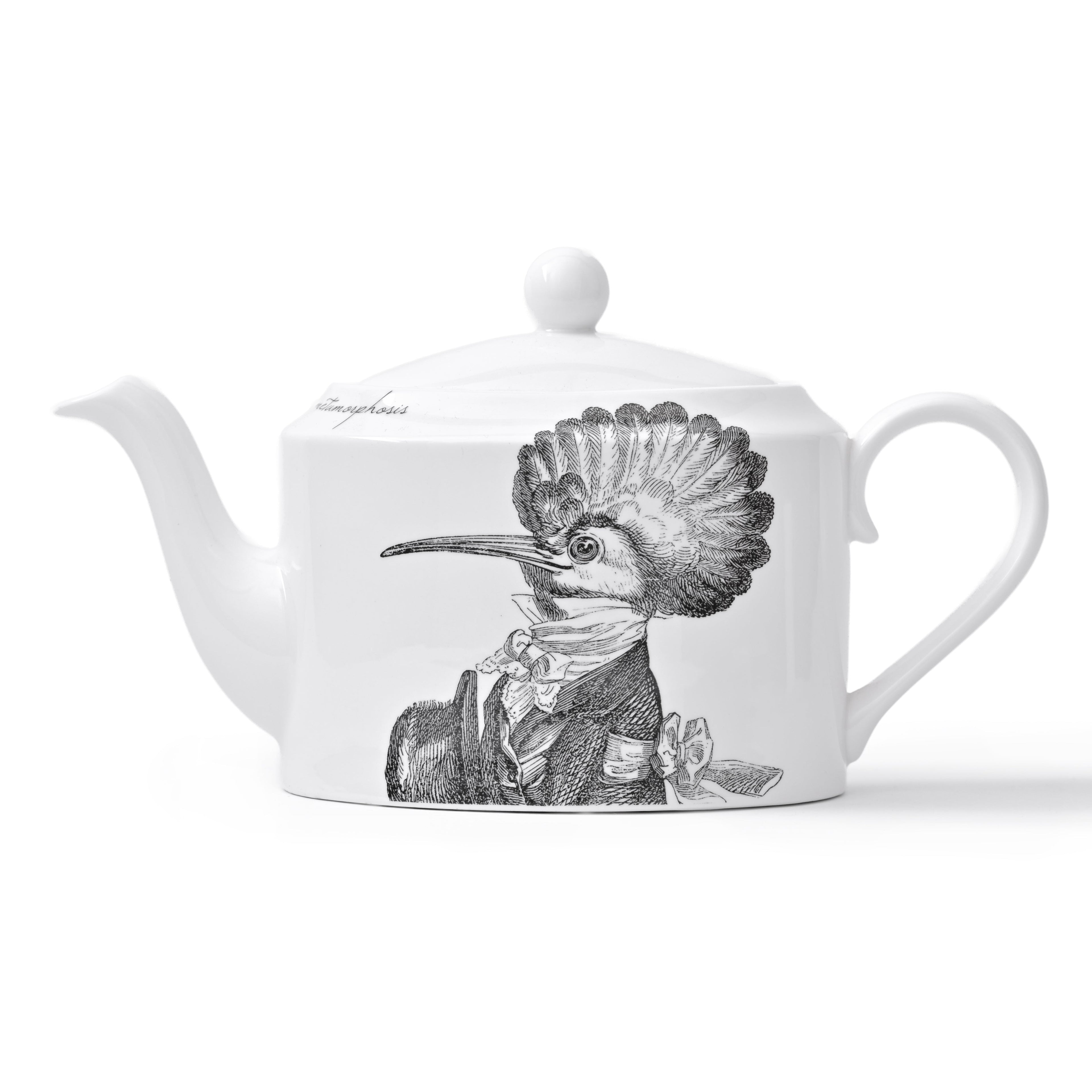 Duchess China 1888 - Metamorphosis Stirling Oval Teapot