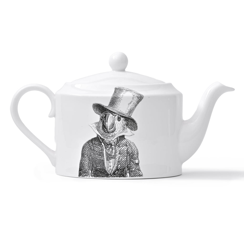 Duchess China 1888 - Metamorphosis Stirling Oval Teapot
