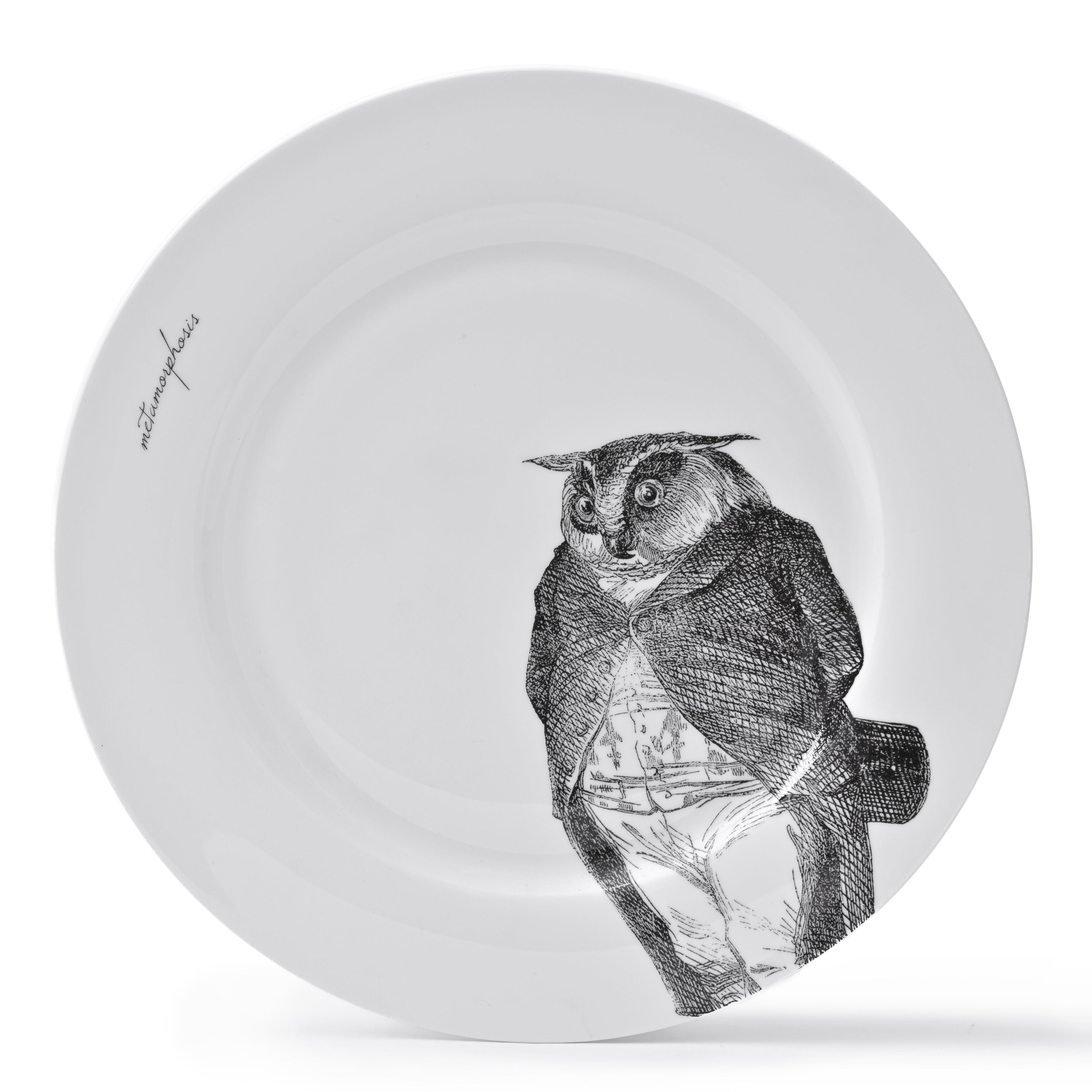 Duchess China 1888 - Metamorphosis Owl Sussex Dinner Plate