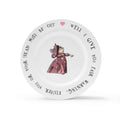 Duchess China 1888 - Wonderland Red Queen Tea Plate