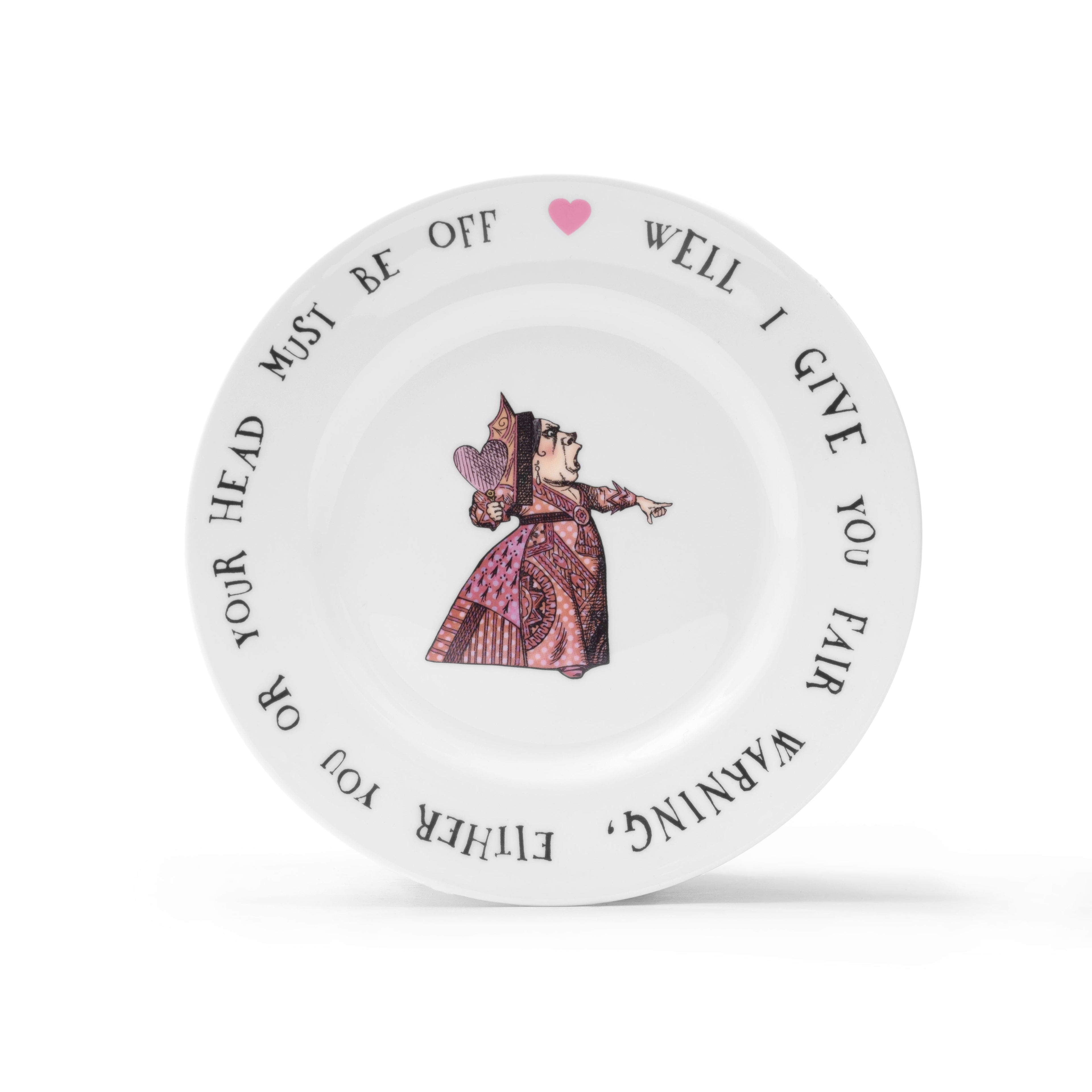 Duchess China 1888 - Wonderland Red Queen Tea Plate
