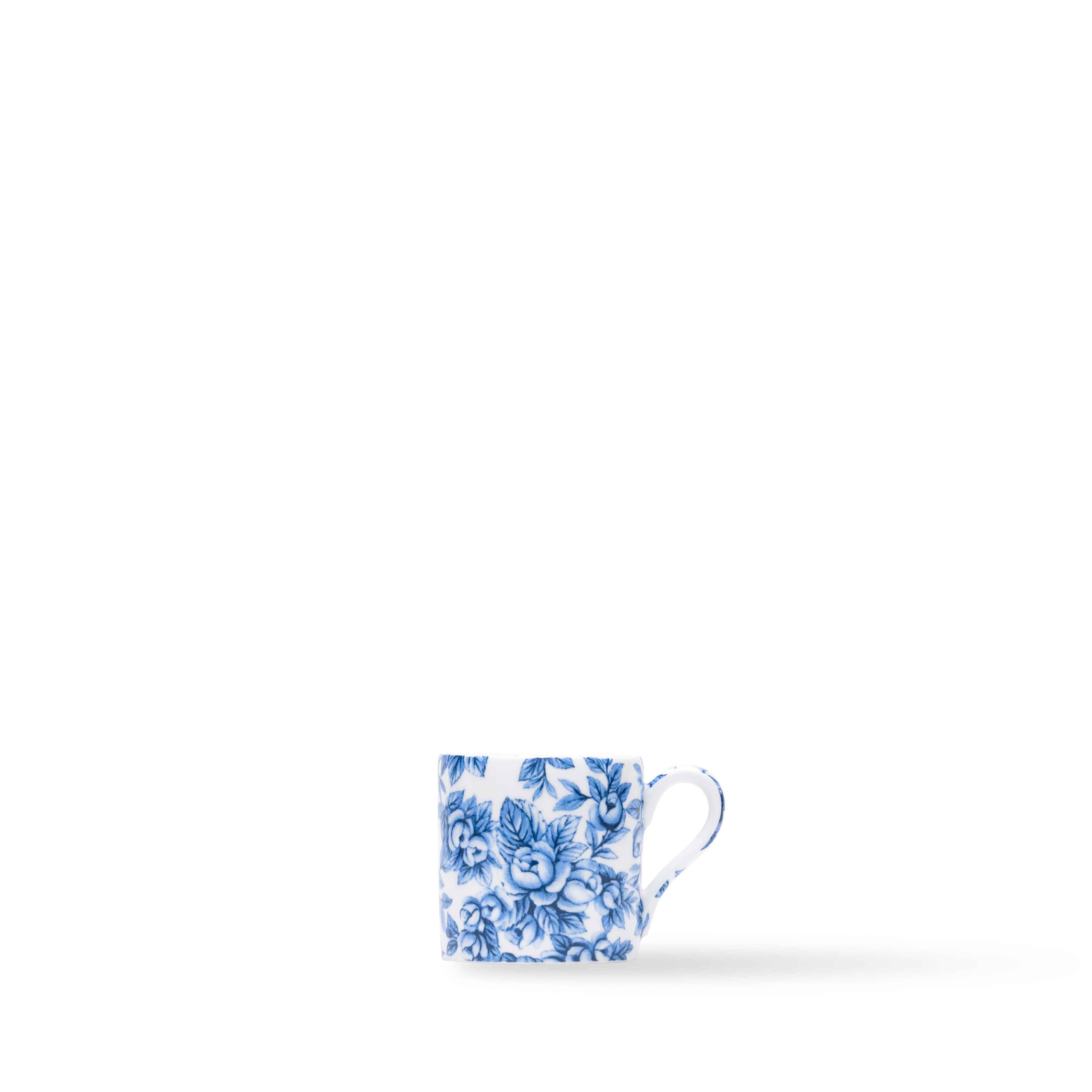 Duchess China 1888 - Gladstone Blue Everyday Espresso Coffee Cup and Saucer