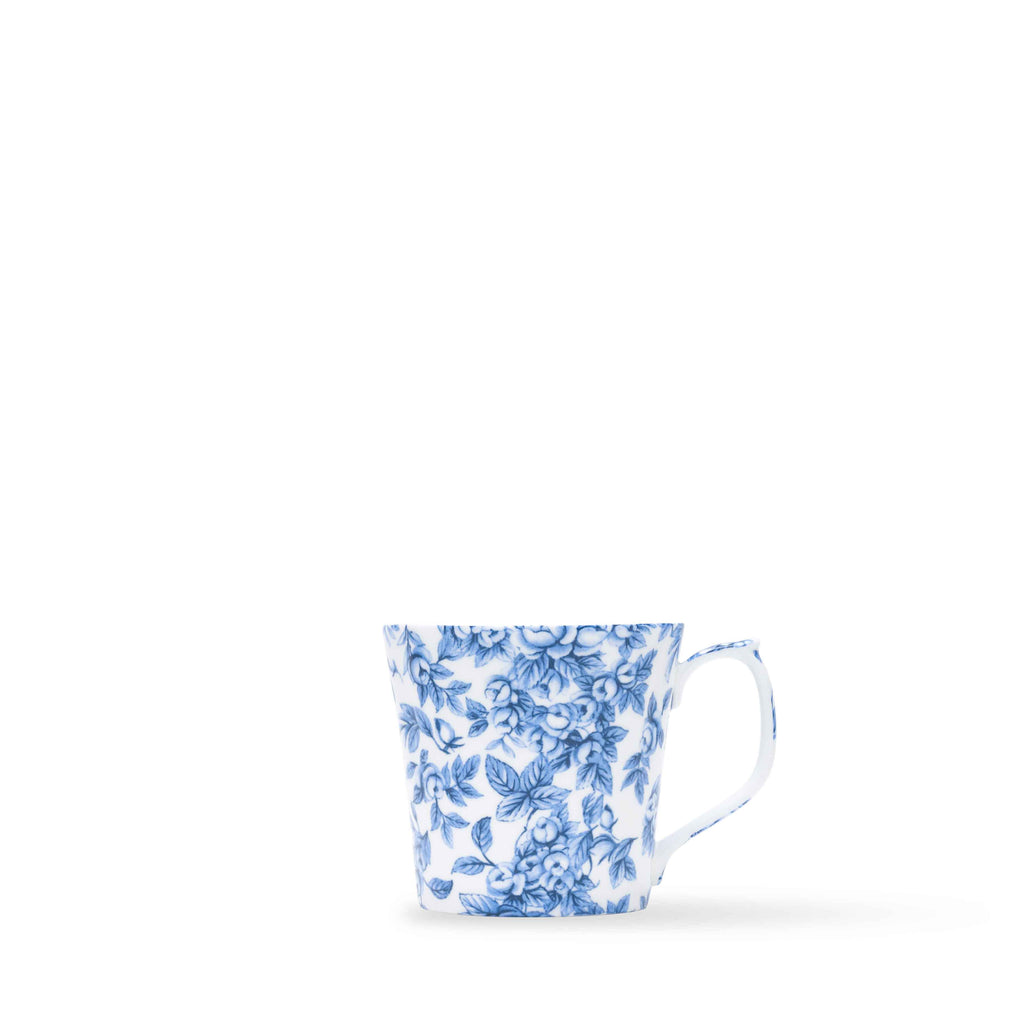 Duchess China 1888 - Gladstone Blue Everyday Short Beaker Mug