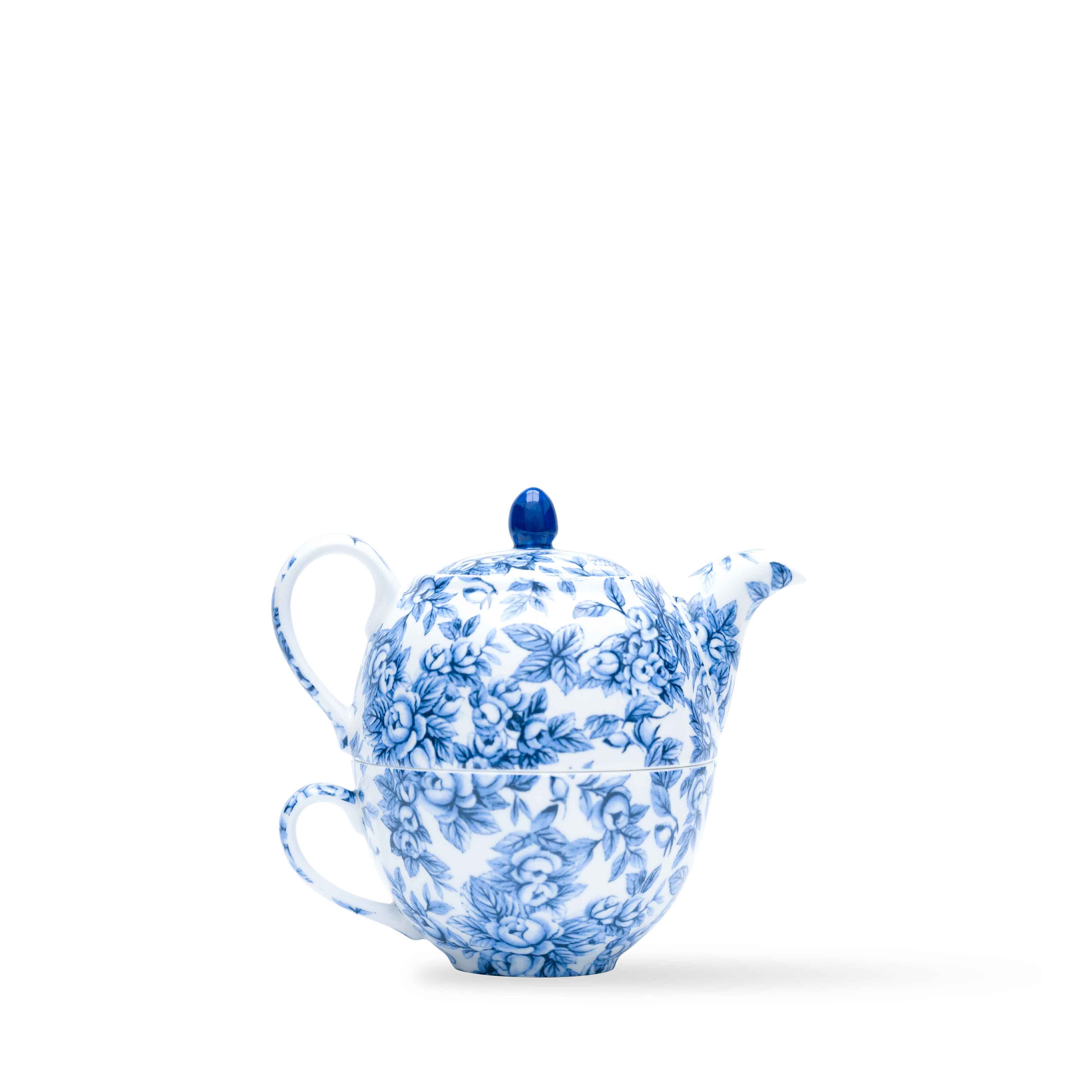 Duchess China 1888 - Gladstone Blue Everyday Tea for One