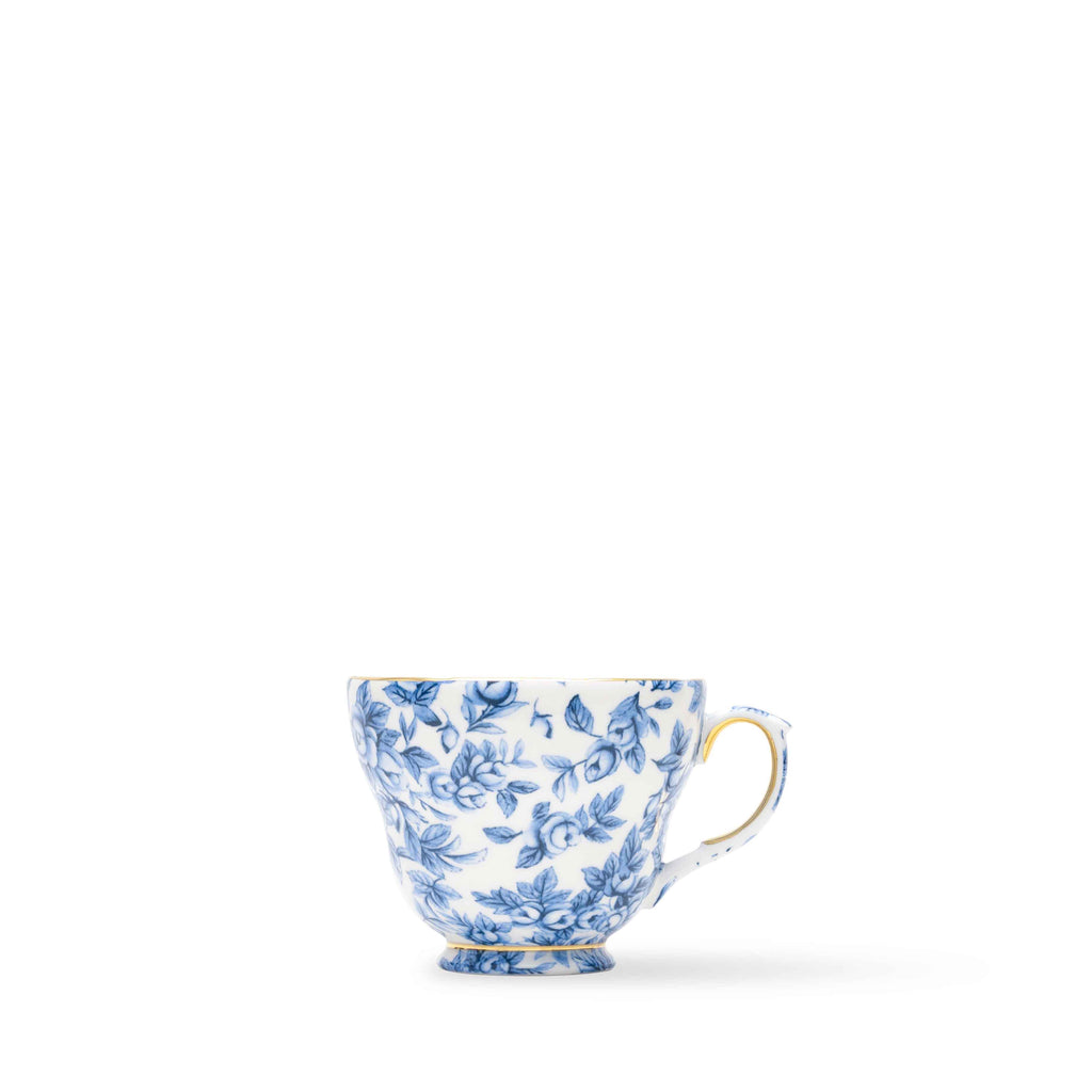Duchess China 1888 - Gladstone Blue Luxury Breakfast Cup & Saucer