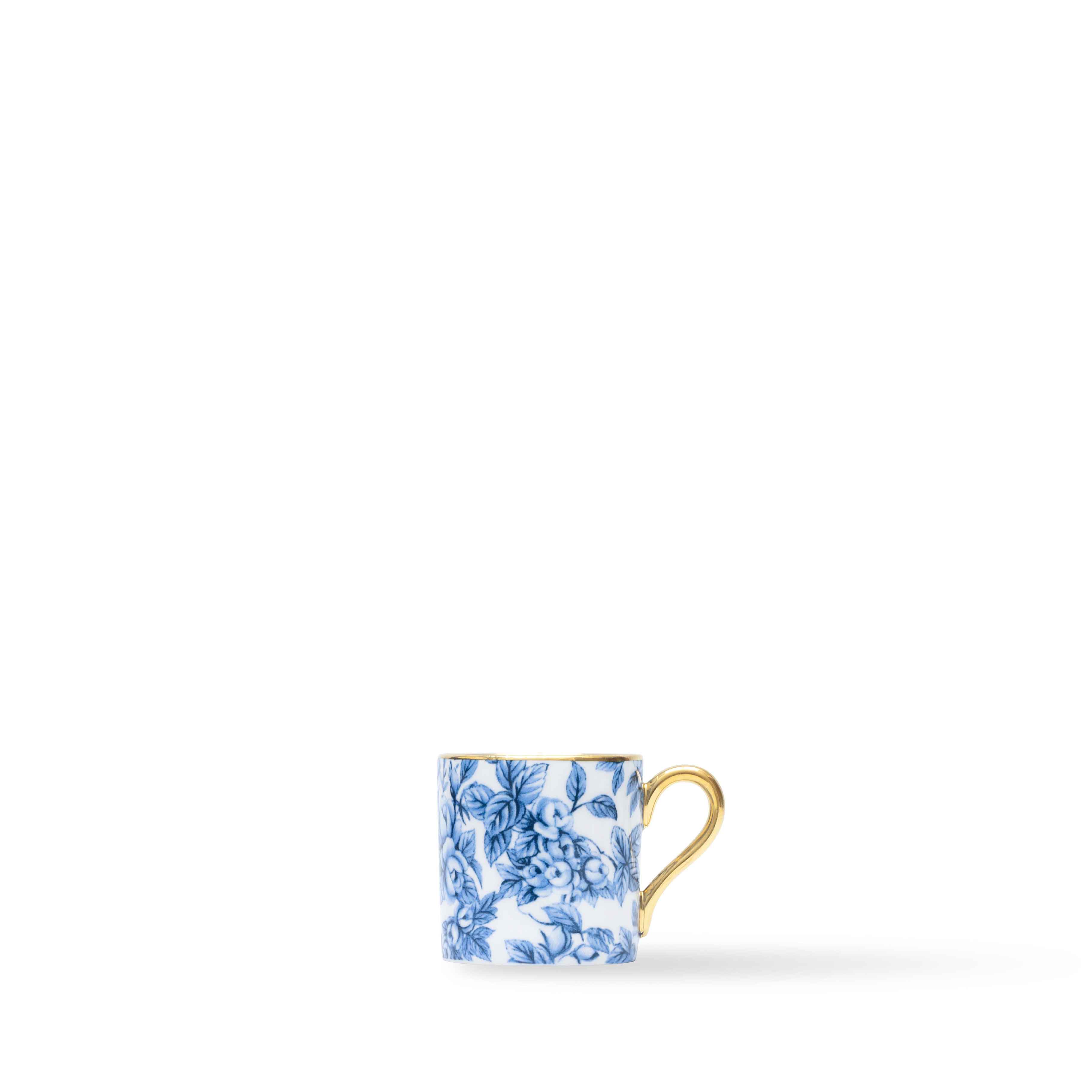 Duchess China 1888 - Gladstone Blue Luxury Espresso Cup and Saucer