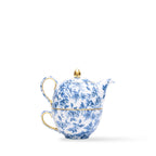 Duchess China 1888 - Gladstone Blue Luxury Tea for One
