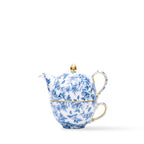 Duchess China 1888 - Gladstone Blue Luxury Tea for One