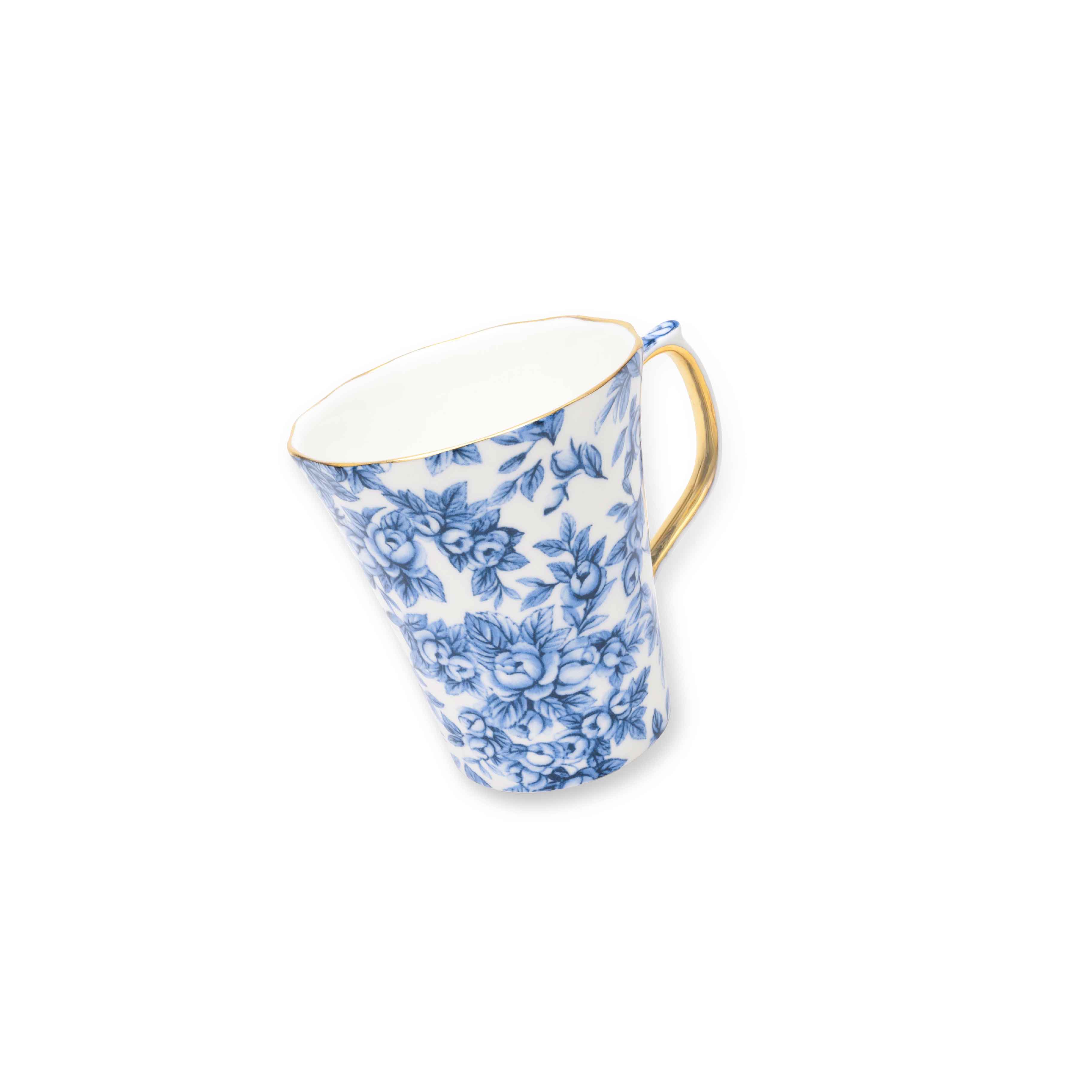 Duchess China 1888 - Gladstone Blue Luxury Tall Beaker Mug