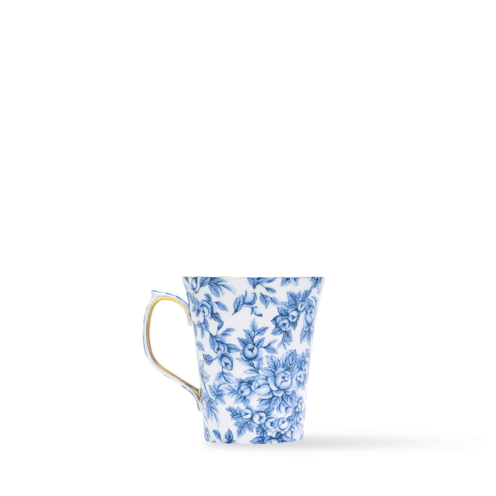 Duchess China 1888 - Gladstone Blue Luxury Tall Beaker Mug