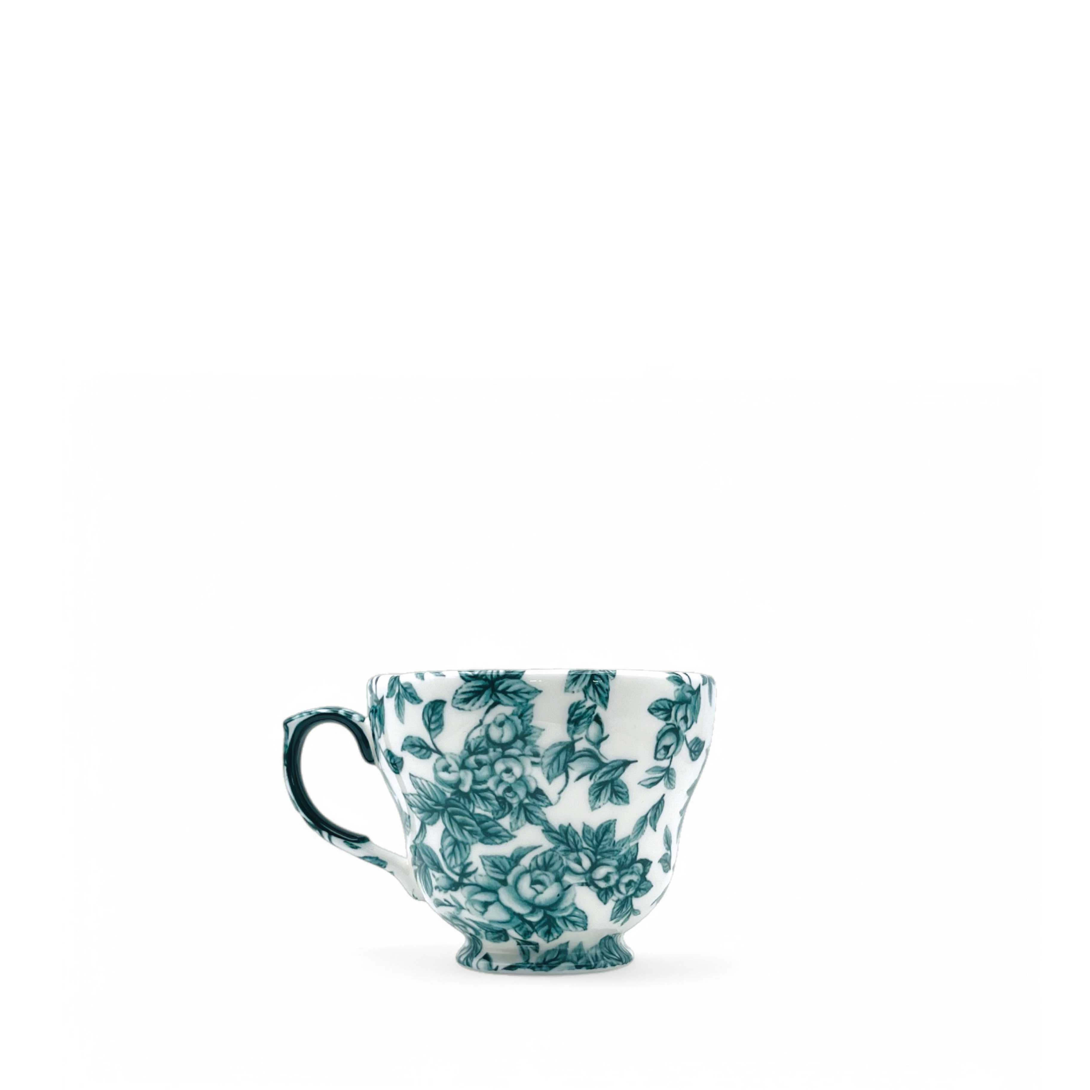 Gladstone Royal Green Everyday Breakfast Cup & Saucer