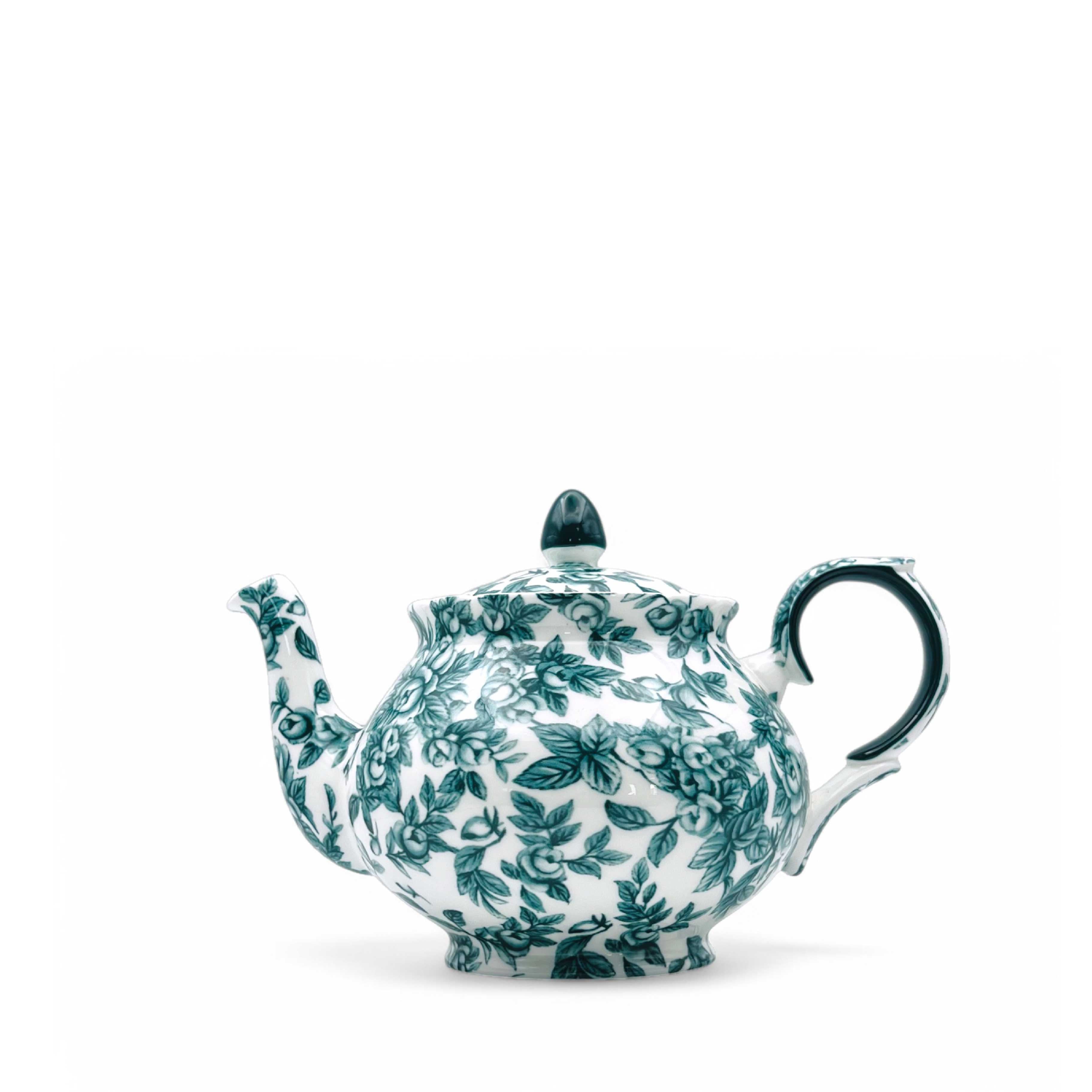Duchess China 1888 - Gladstone Royal Green Everyday Teapot - 3 sizes