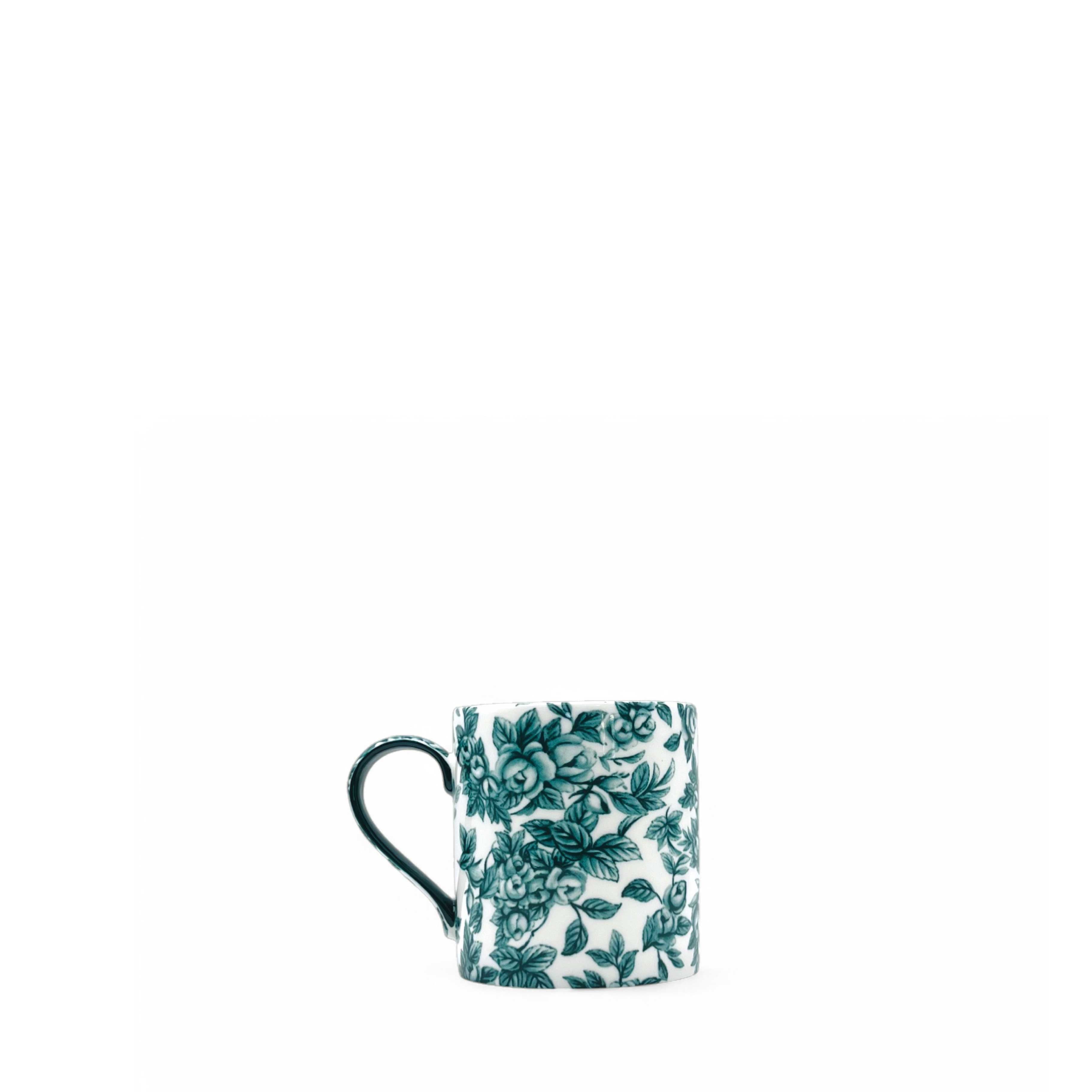 Duchess China 1888 - Gladstone Royal Green Everyday Small Balmoral Mug