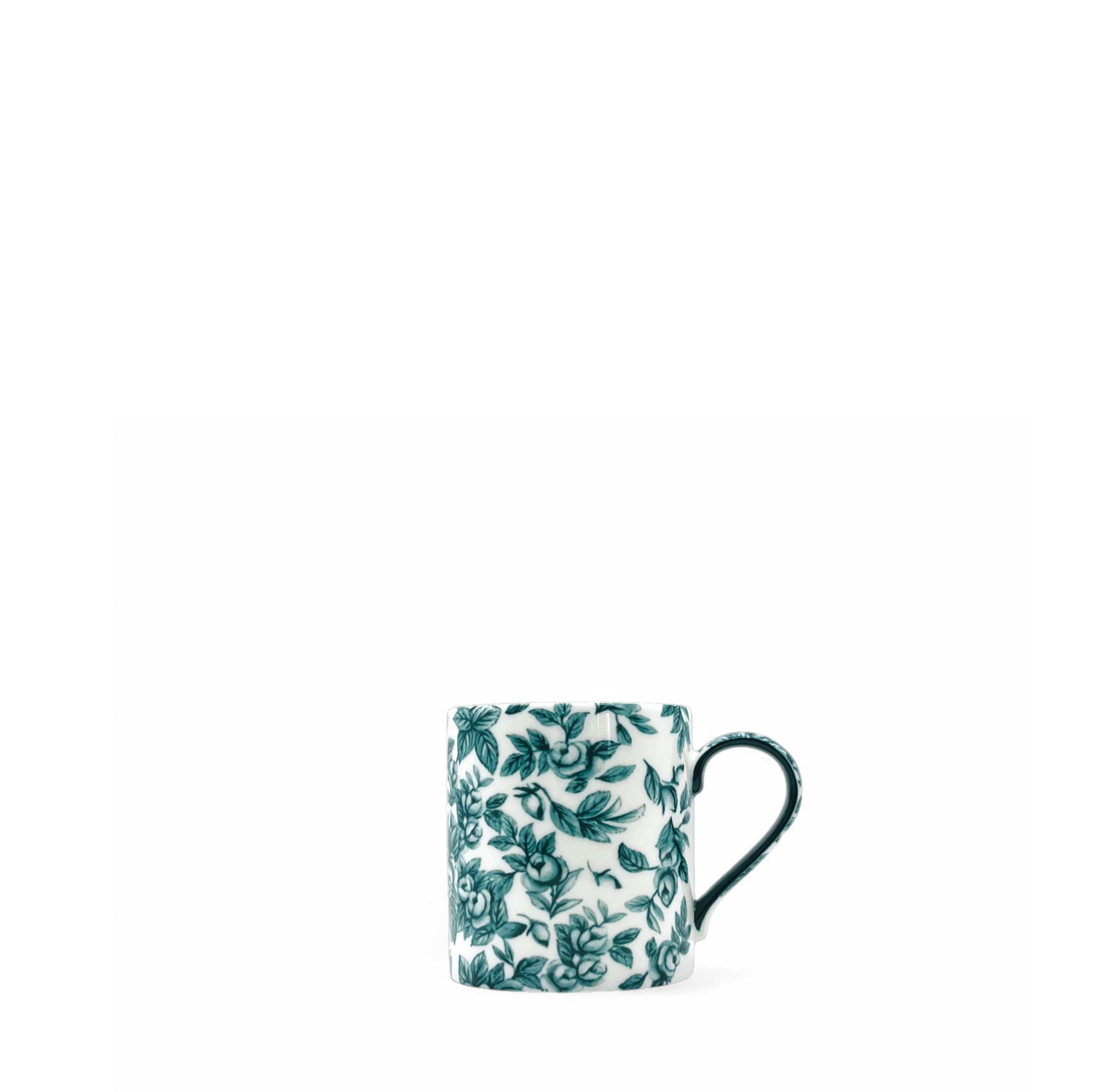 Duchess China 1888 - Gladstone Royal Green Everyday Small Balmoral Mug