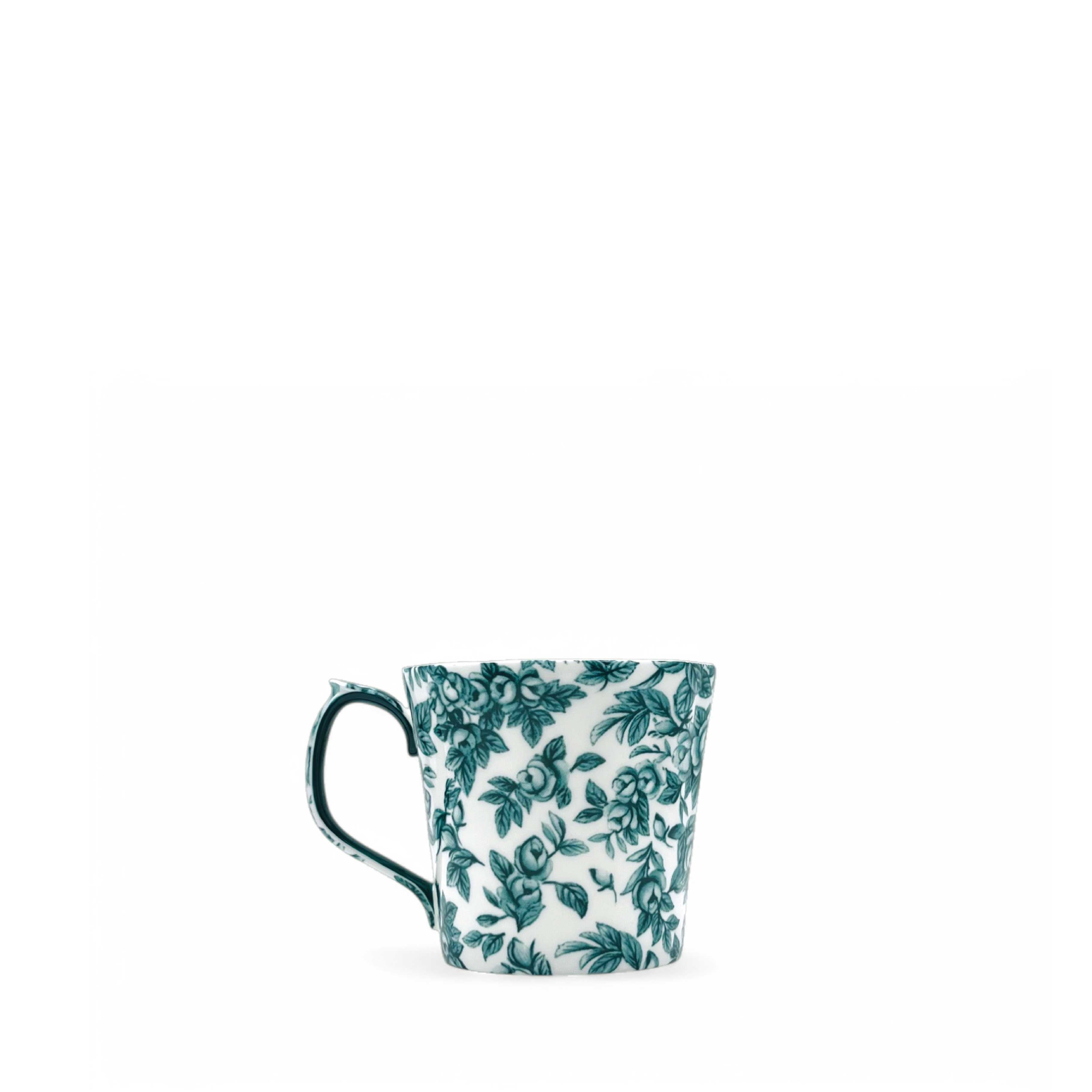 Duchess China 1888 - Gladstone Royal Green Everyday Short Beaker Mug