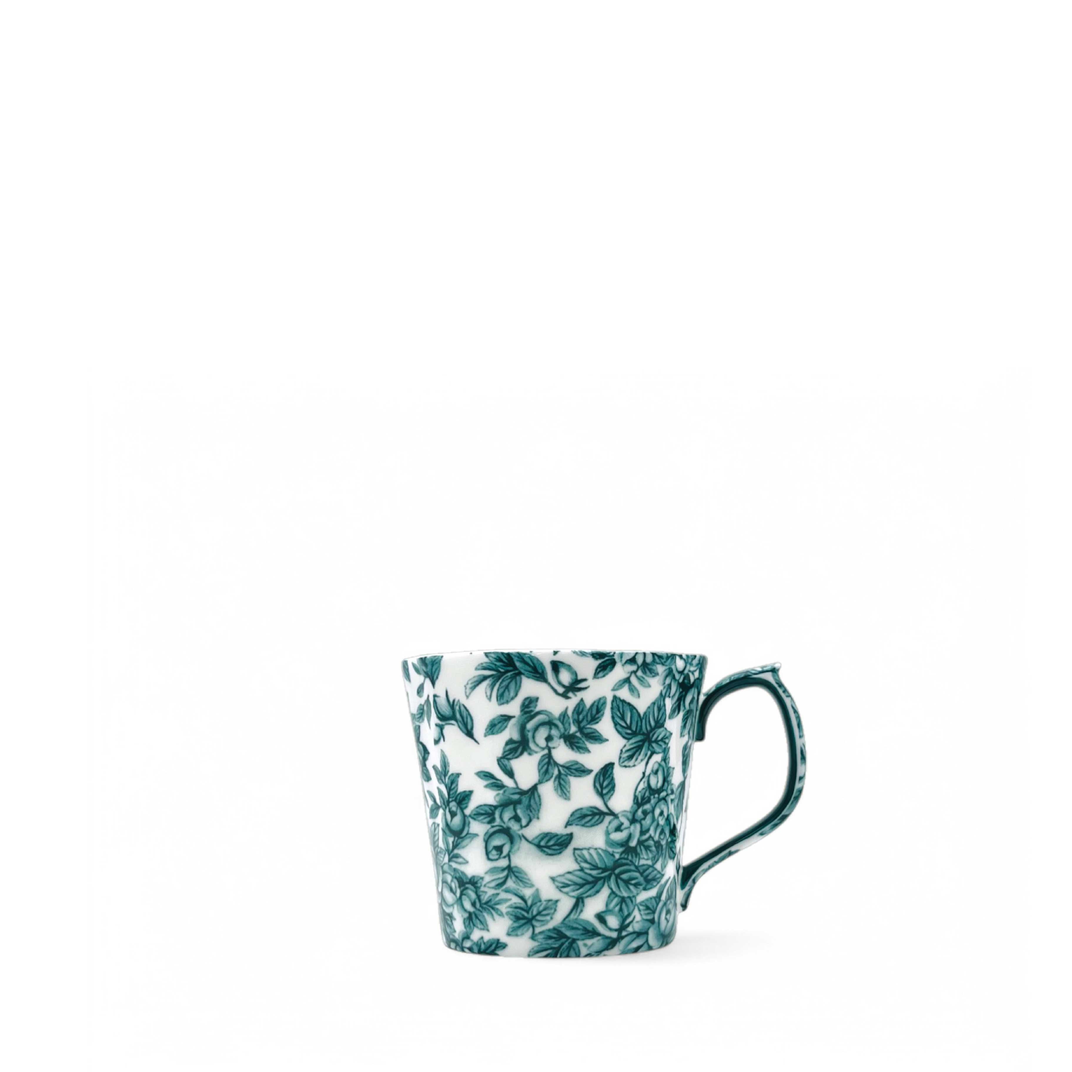 Duchess China 1888 - Gladstone Royal Green Everyday Short Beaker Mug