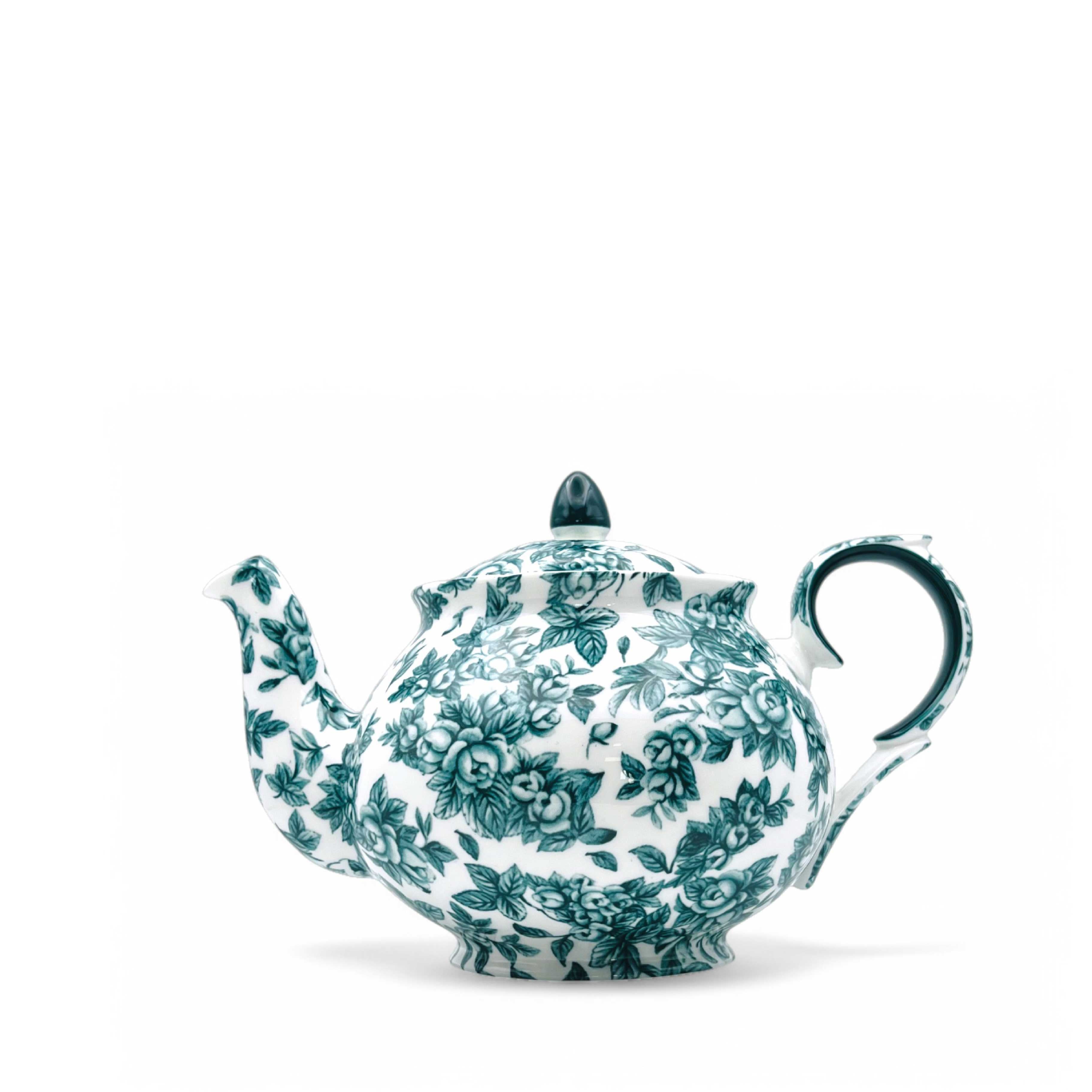 Duchess China 1888 - Gladstone Royal Green Everyday Teapot - 3 sizes