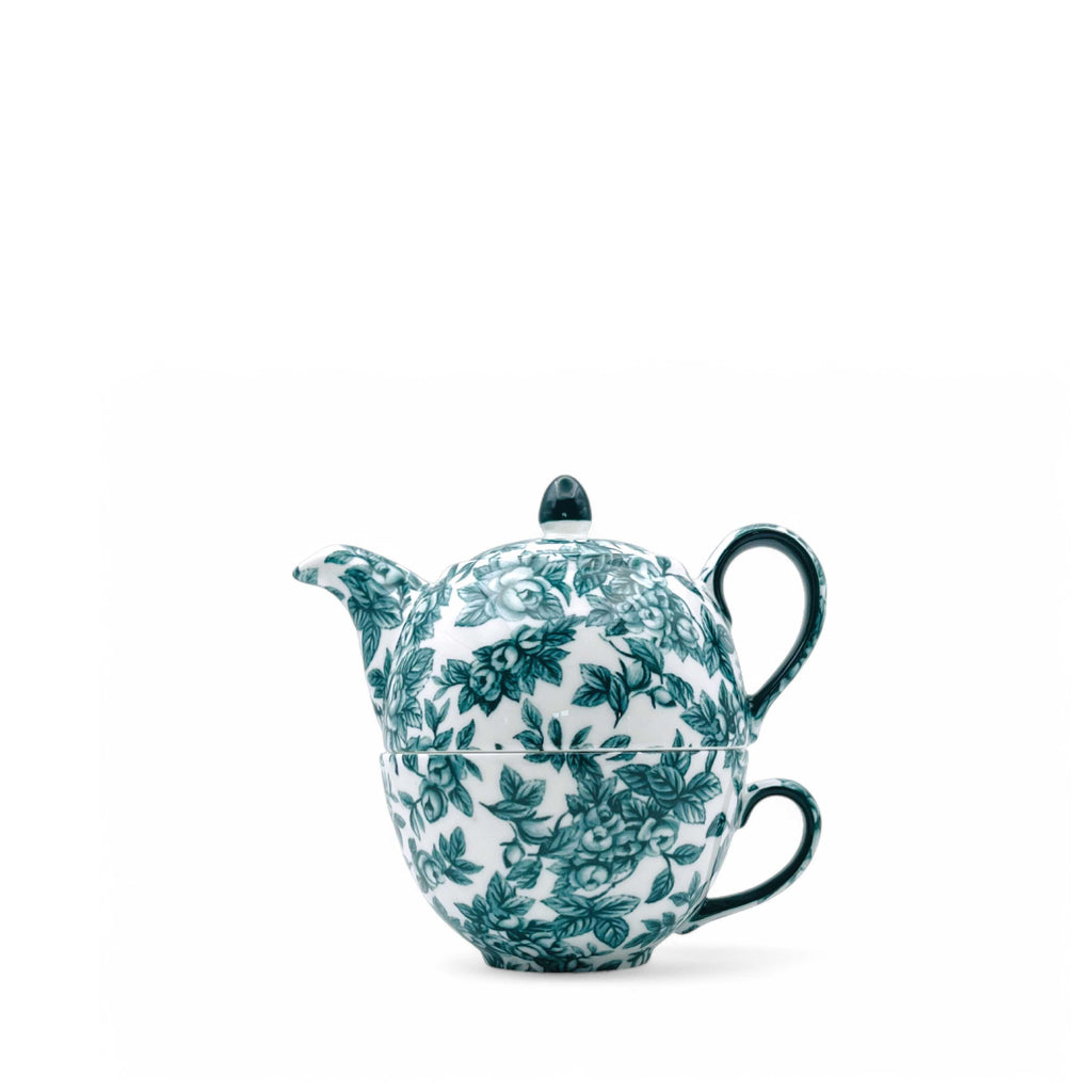 Duchess China 1888 - Gladstone Royal Green Everyday Tea for One
