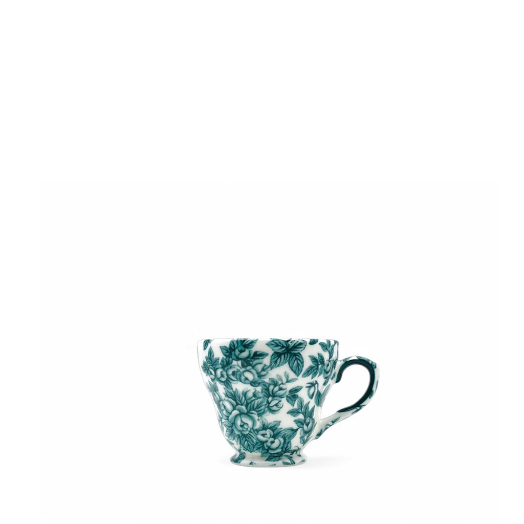 Gladstone Royal Green Everyday Teacup and Saucer