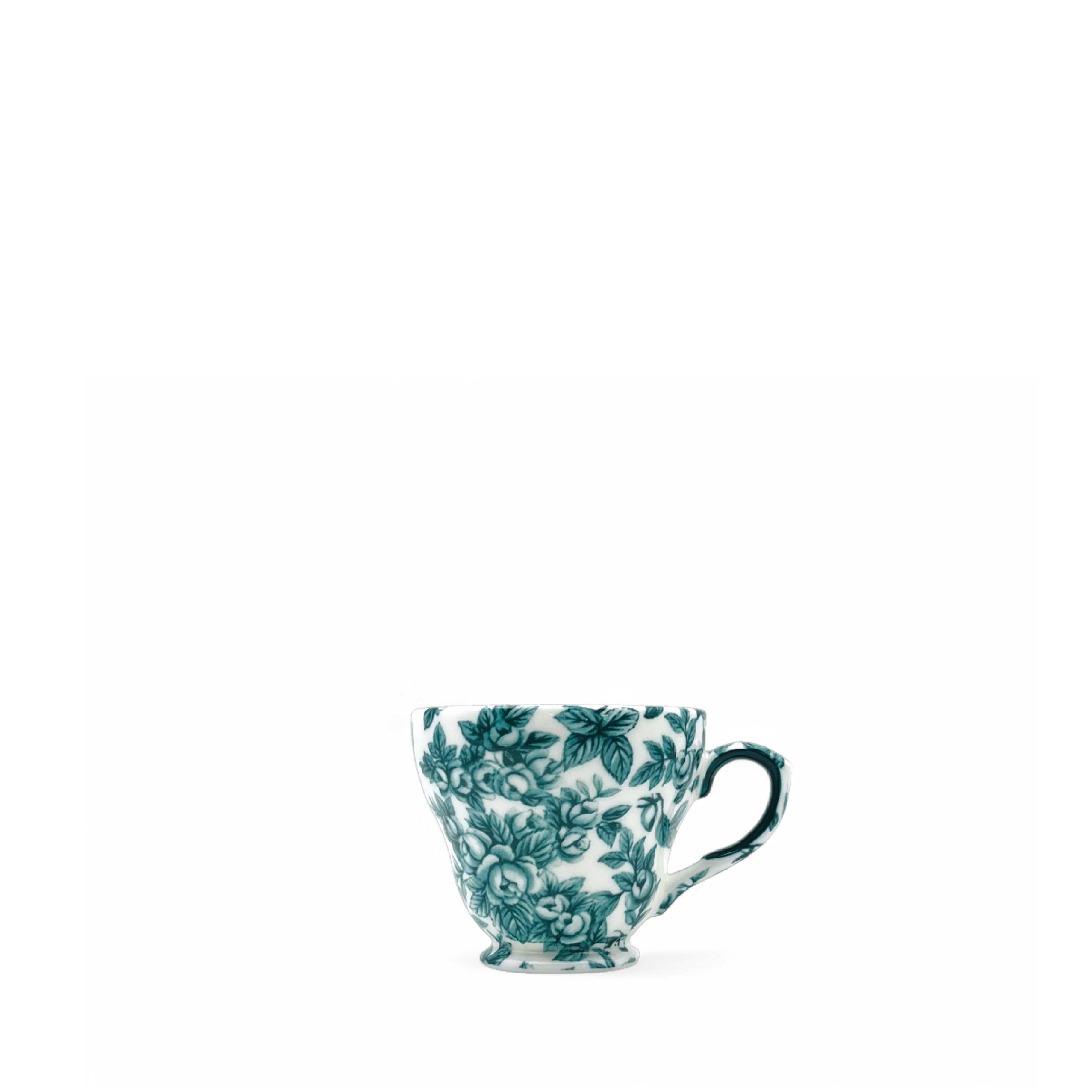 Gladstone Royal Green Everyday Teacup and Saucer
