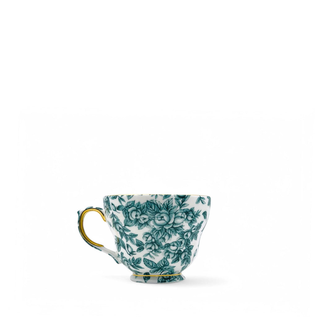 Gladstone Royal Green Luxury Breakfast Cup & Saucer