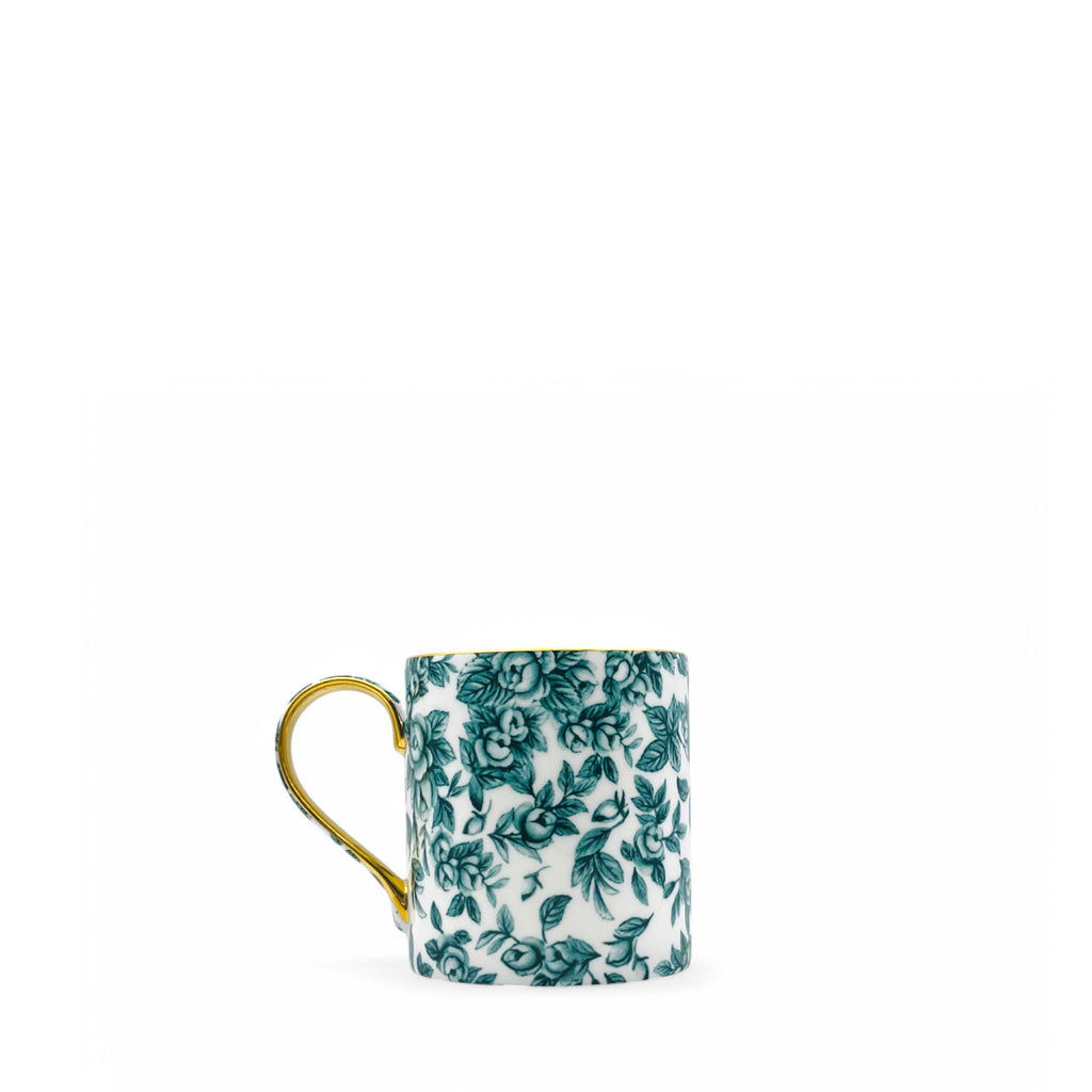 Duchess China 1888 - Gladstone Royal Green Luxury Balmoral Mug