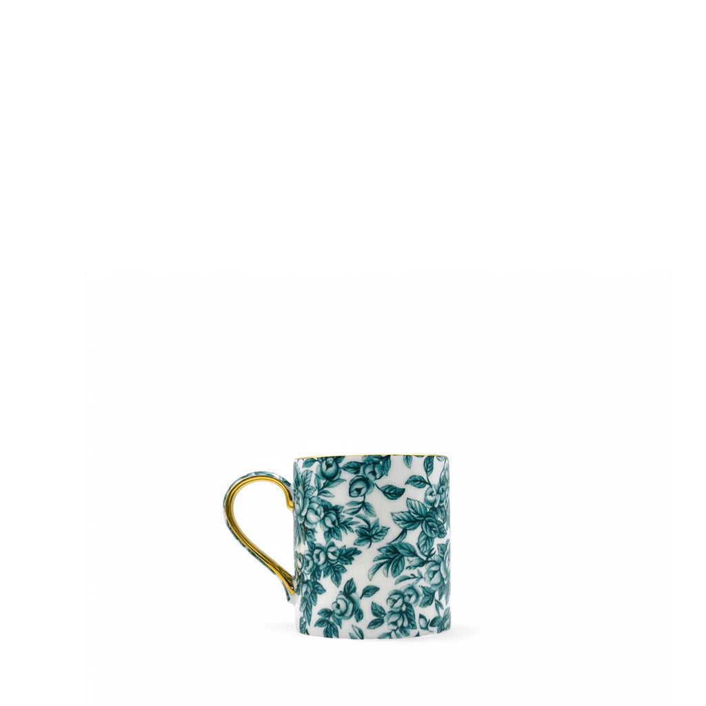 Gladstone Royal Green Luxury Small Balmoral Mug