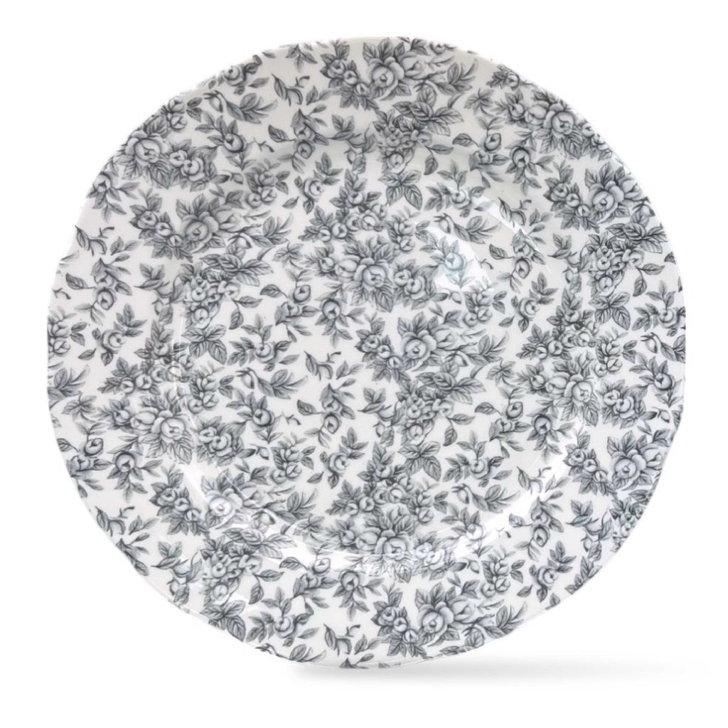 Duchess China 1888 - Gladstone Pewter Grey Everyday Amber Plate - 4 sizes