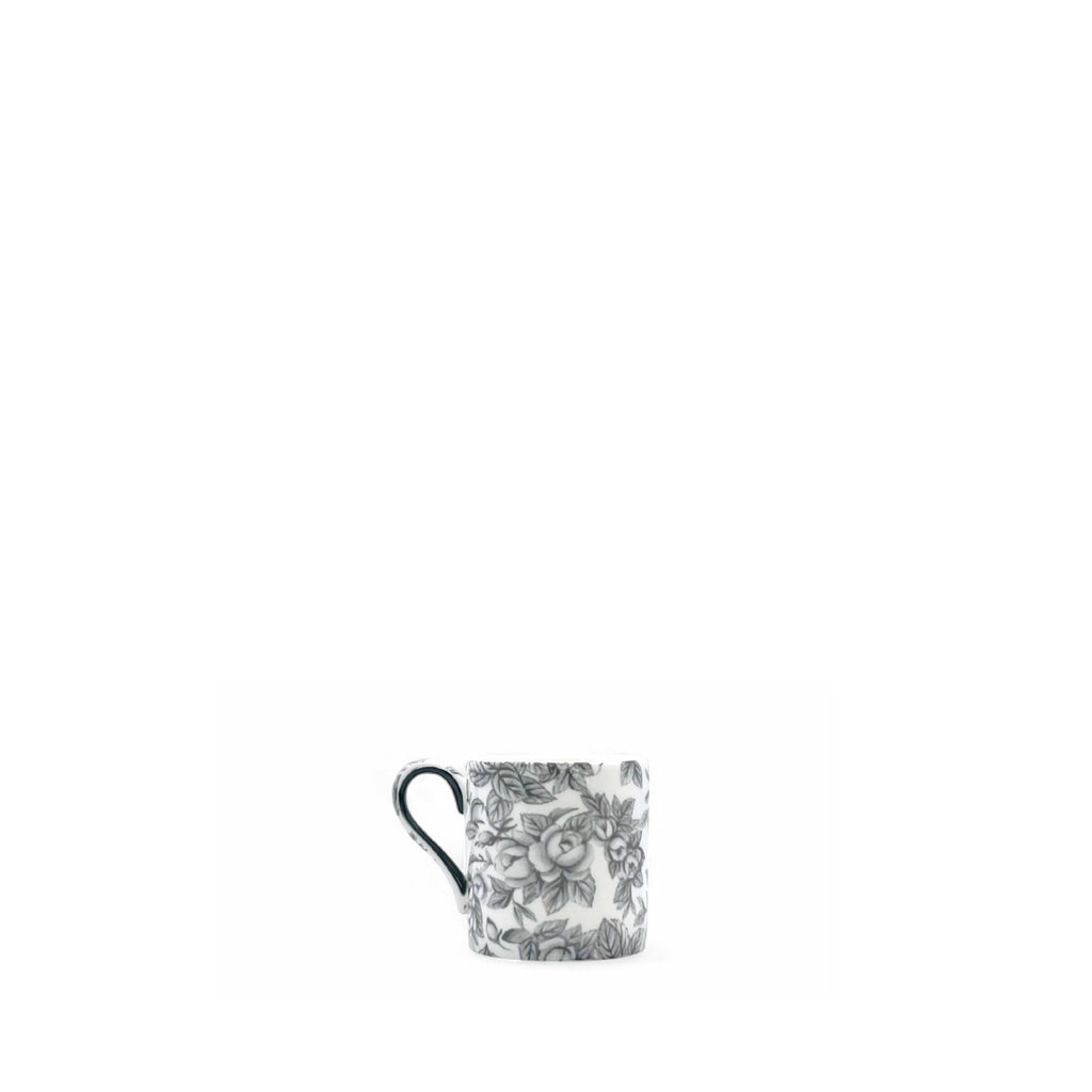 Gladstone Pewter Grey Everyday Espresso Cup and Saucer