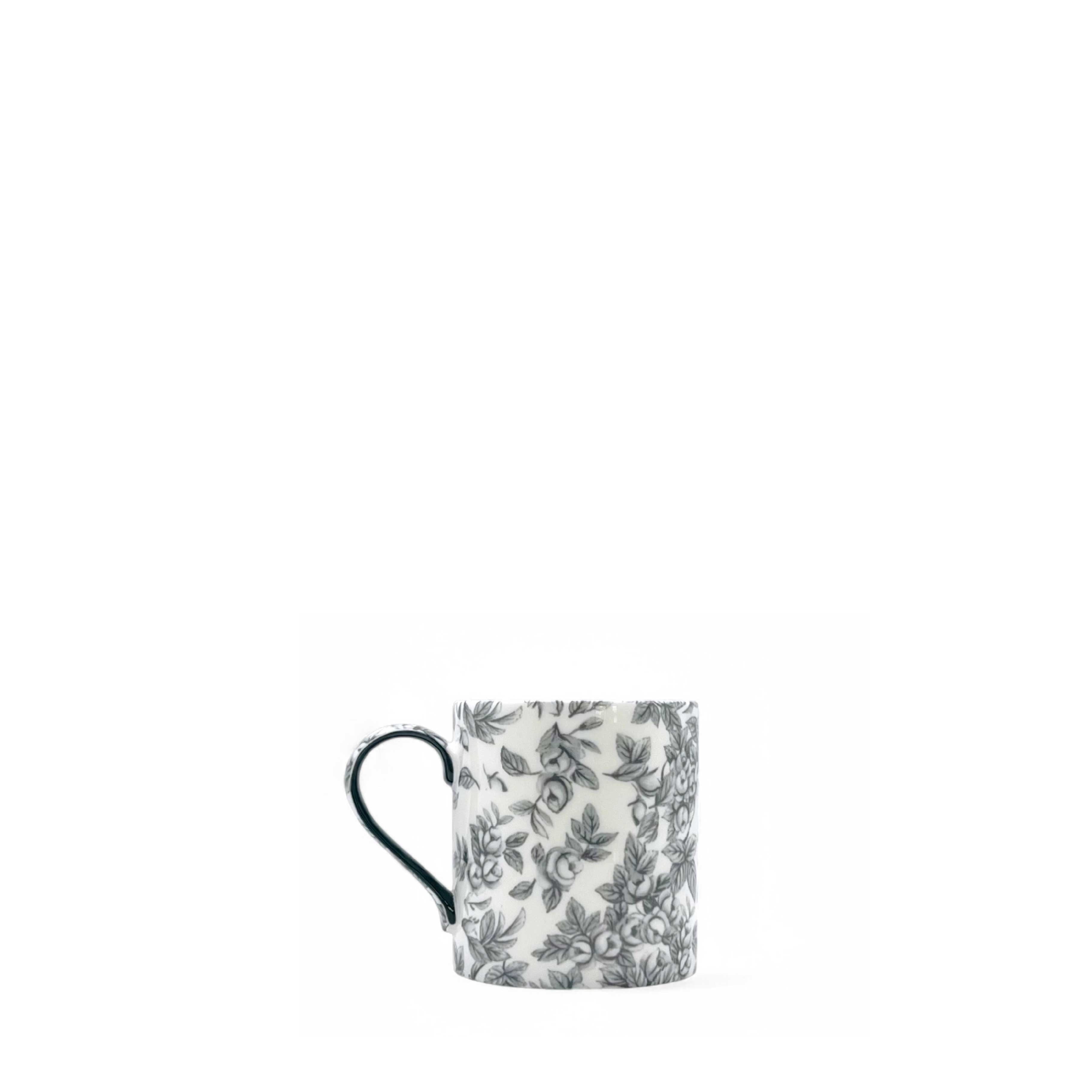 Duchess China 1888 - Gladstone Pewter Grey Everyday Small Balmoral Mug