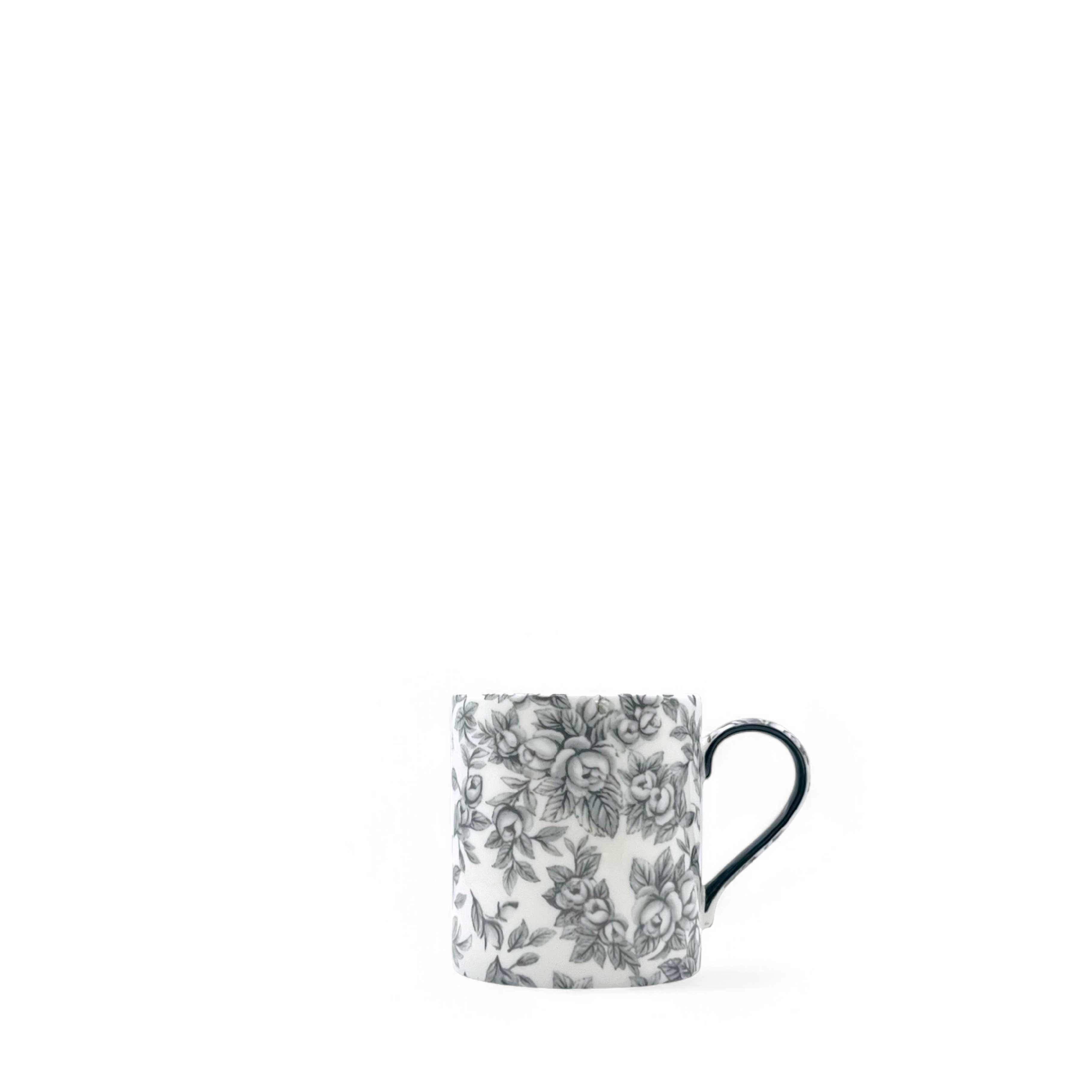 Duchess China 1888 - Gladstone Pewter Grey Everyday Small Balmoral Mug