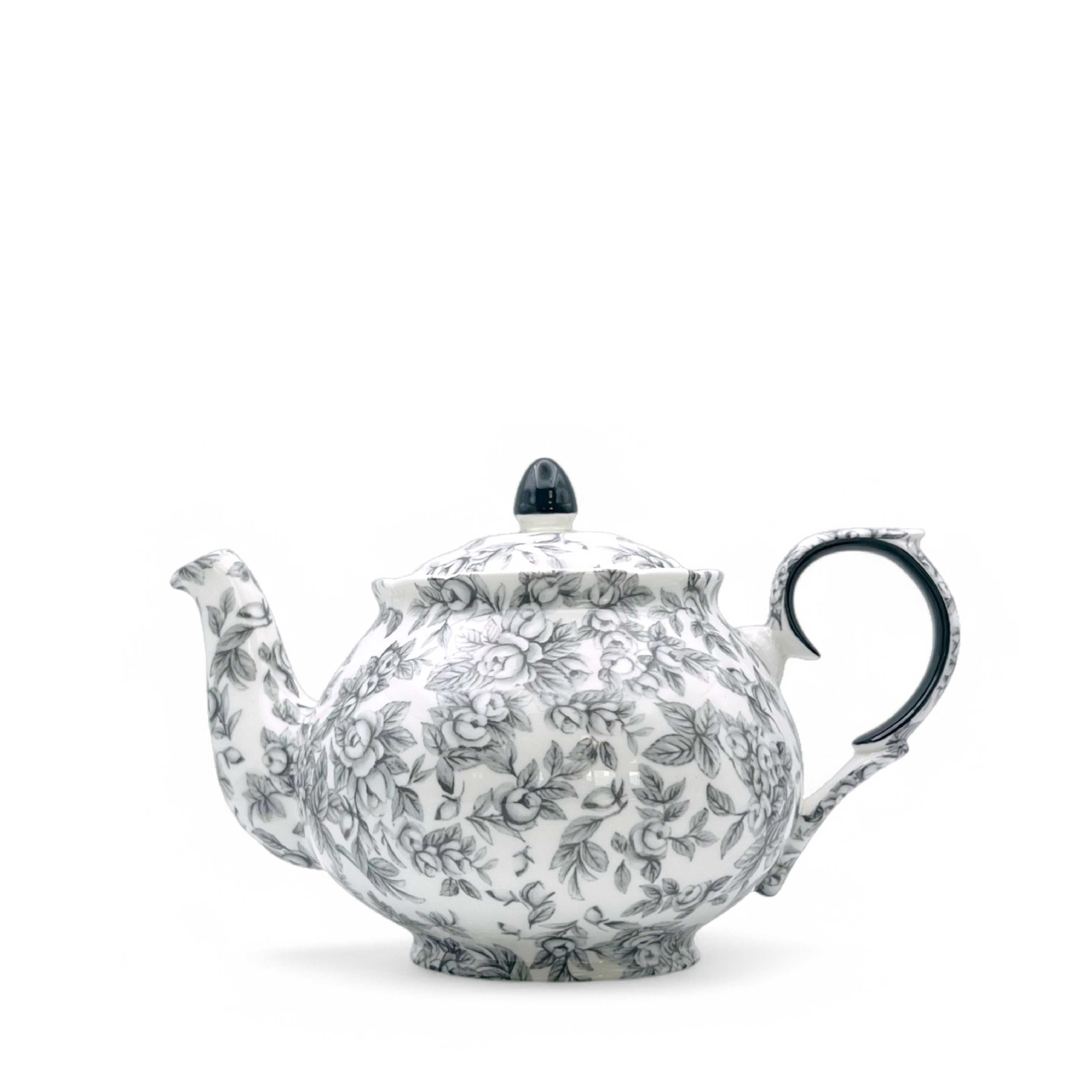 Duchess China 1888 - Gladstone Pewter Grey Everyday Teapot - 3 sizes