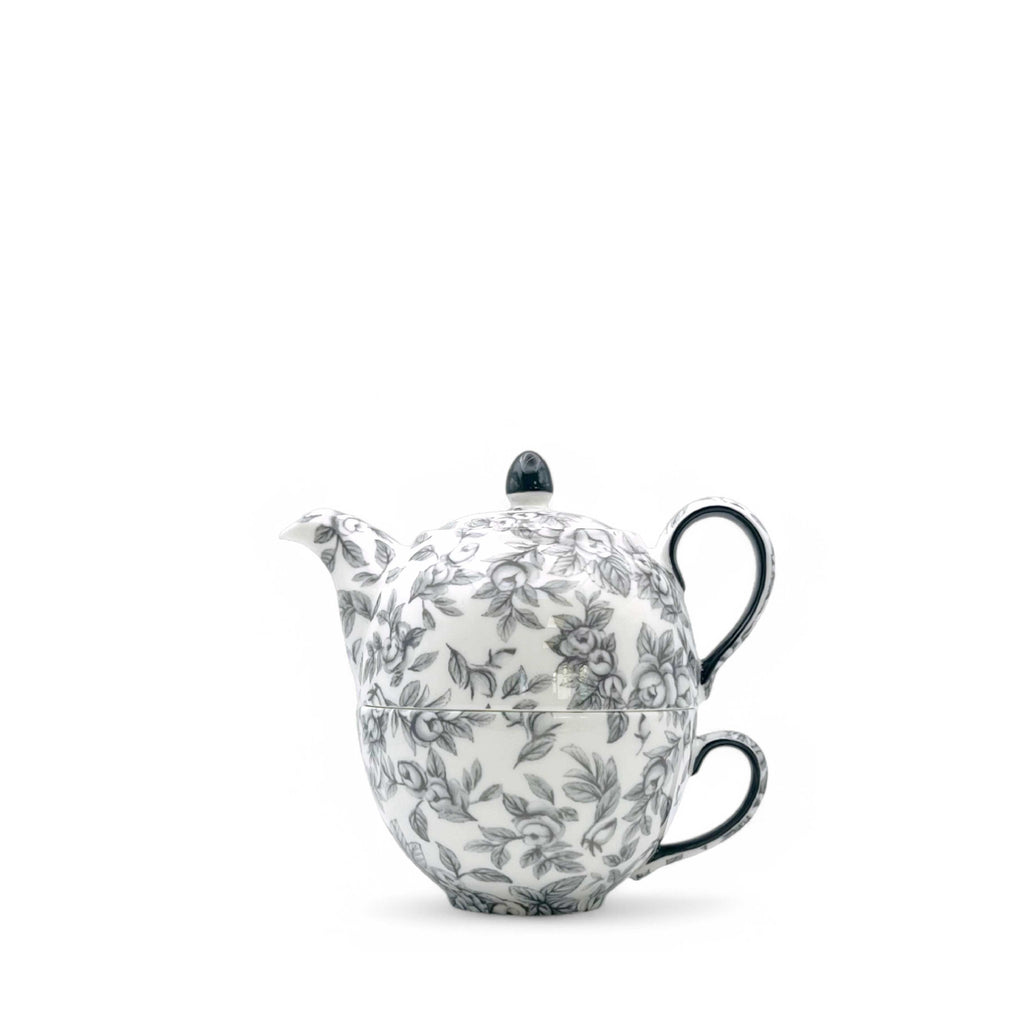 Duchess China 1888 - Gladstone Pewter Grey Everyday Tea for One