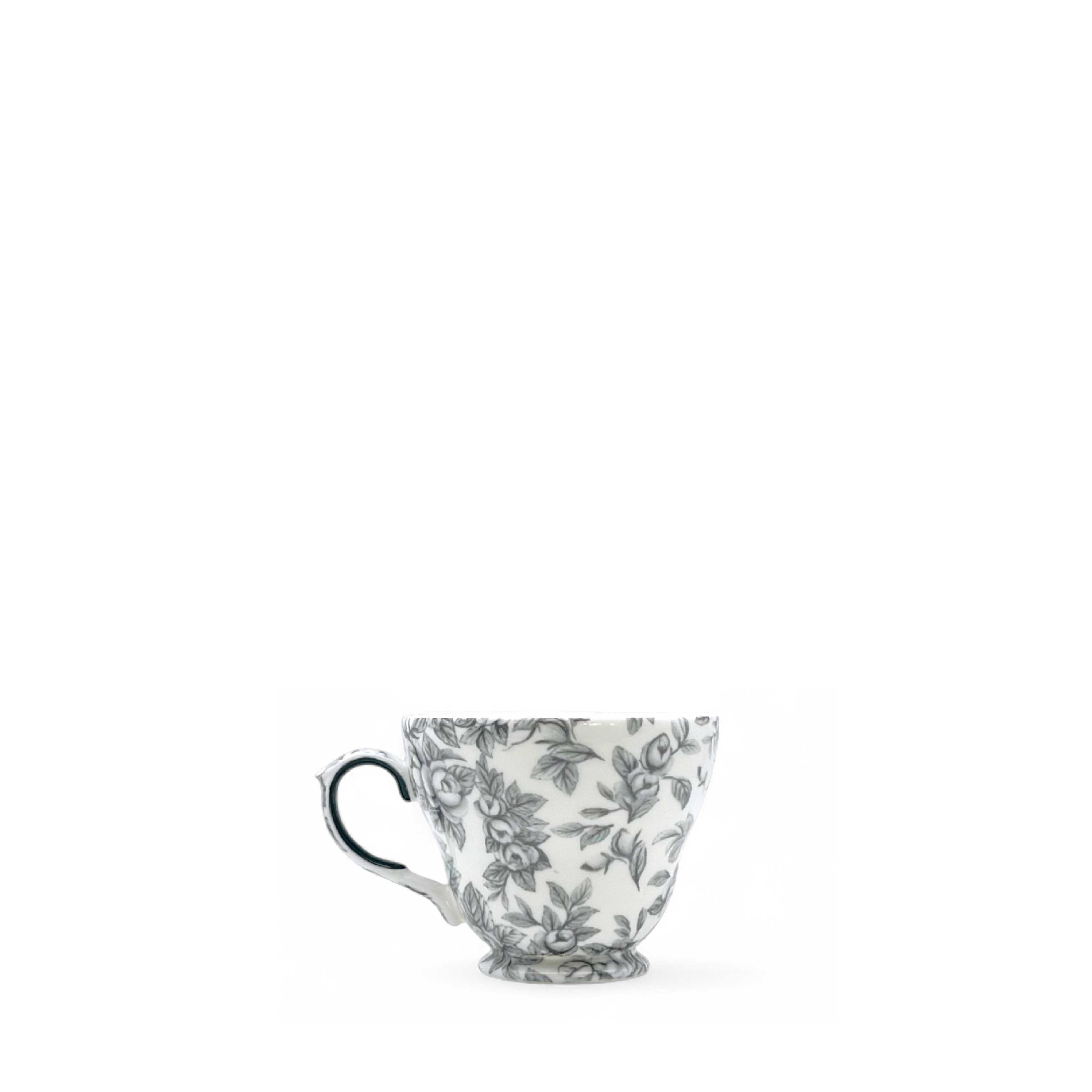 Gladstone Pewter Grey Everyday Teacup and Saucer