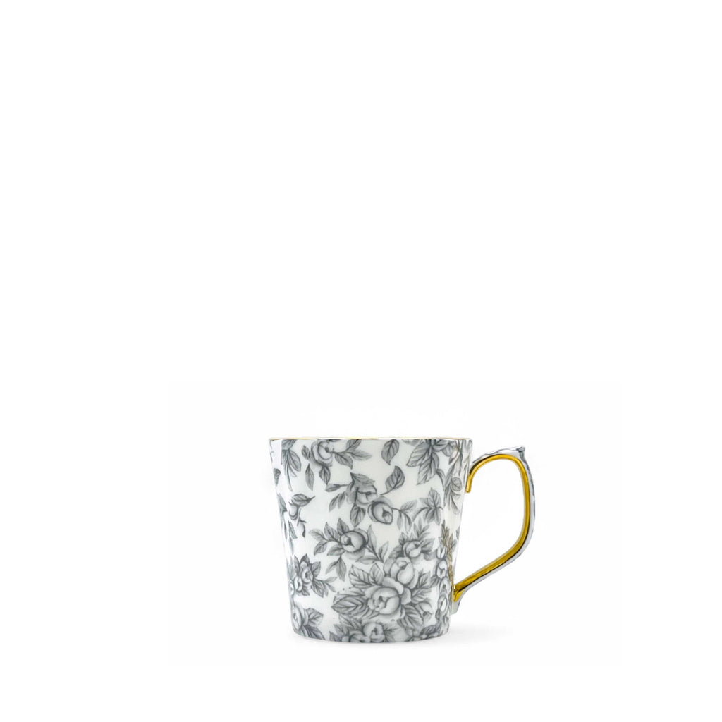 Duchess China 1888 - Gladstone Pewter Grey Luxury Short Beaker Mug