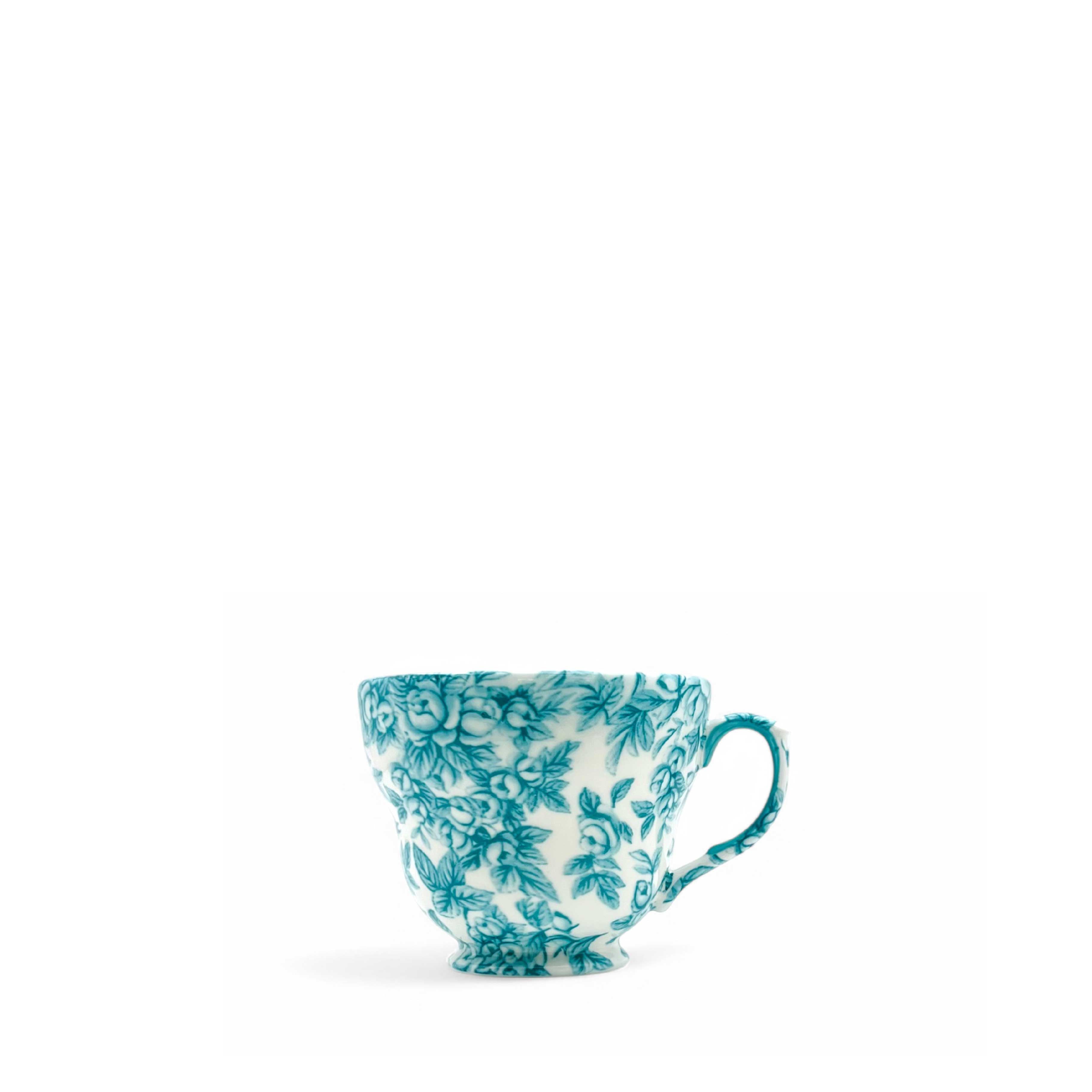 Duchess China 1888 - Gladstone Cockpit Green Everyday Breakfast Cup & Saucer