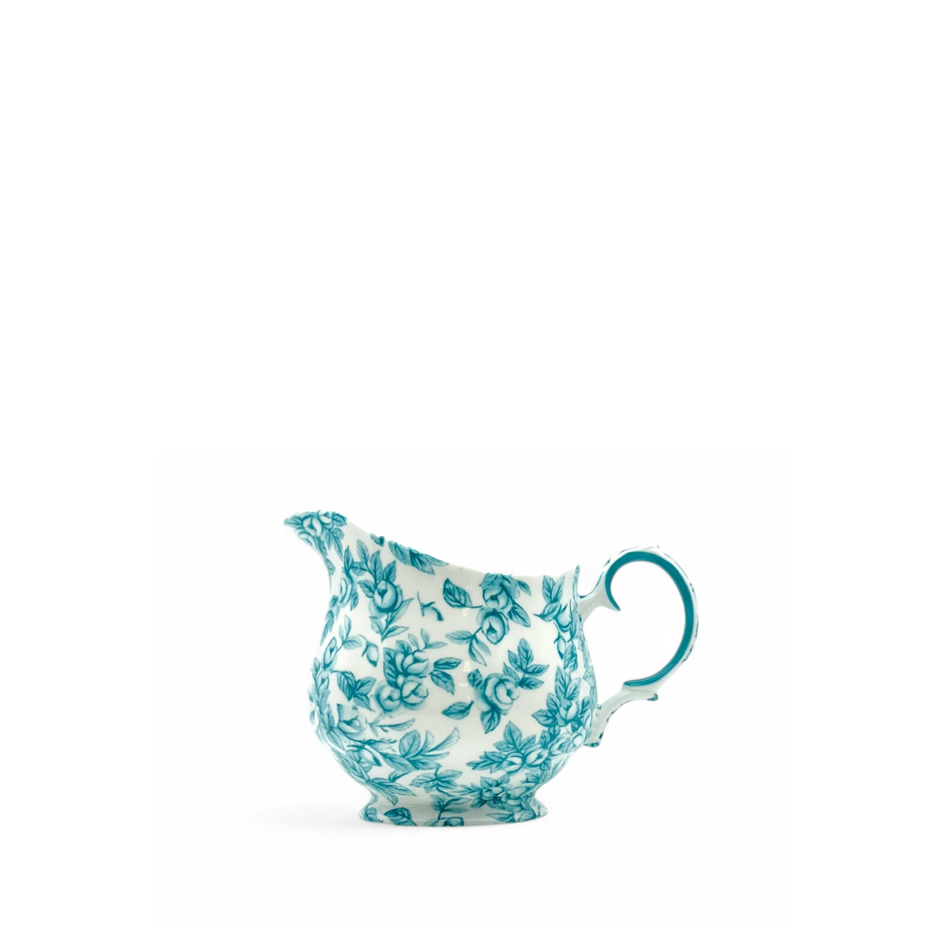 Duchess China 1888 - Gladstone Cockpit Green Everyday Large Cream Jug